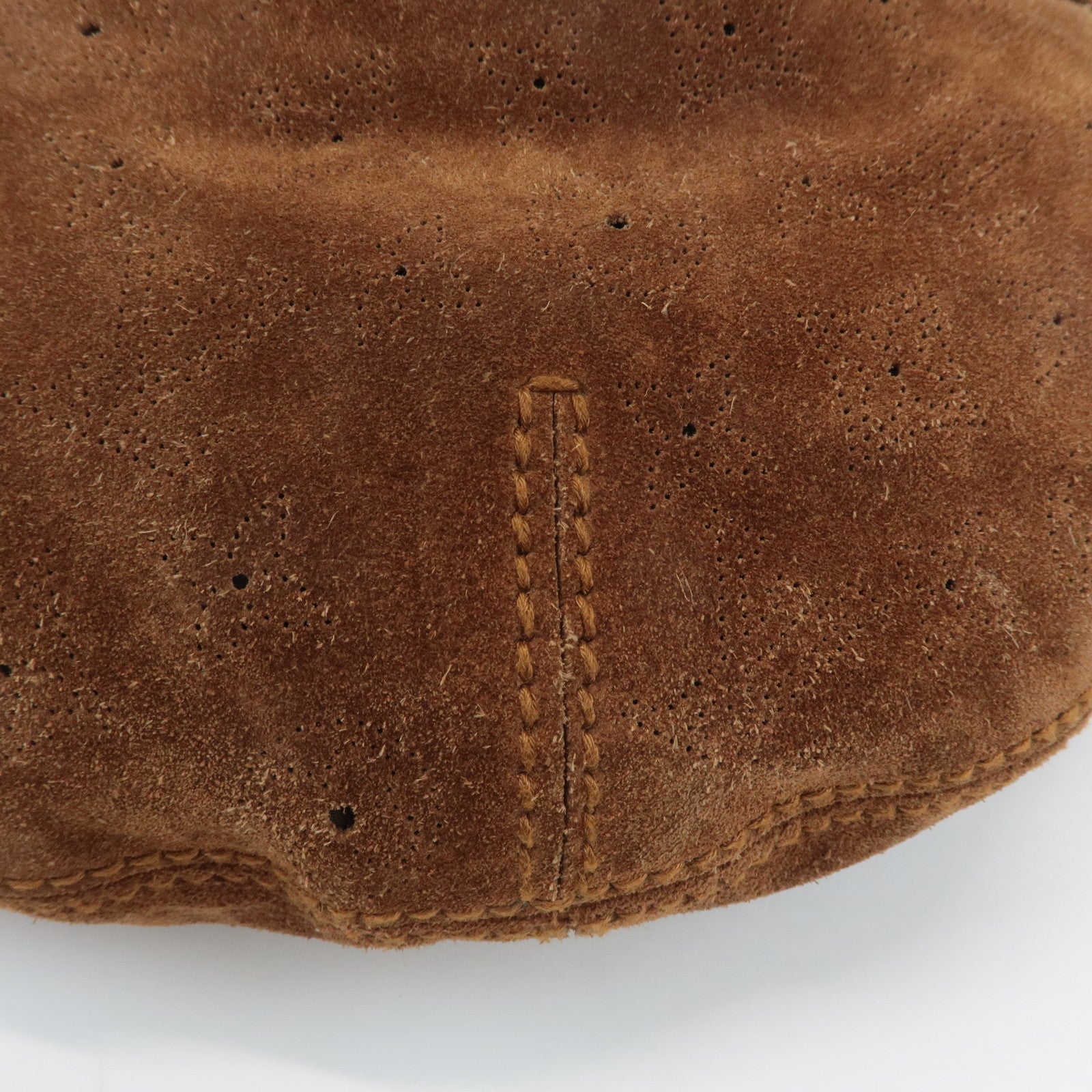 Louis Vuitton Monogram Suede Onata GM Shoulder Bag Cacao M95120 Used
