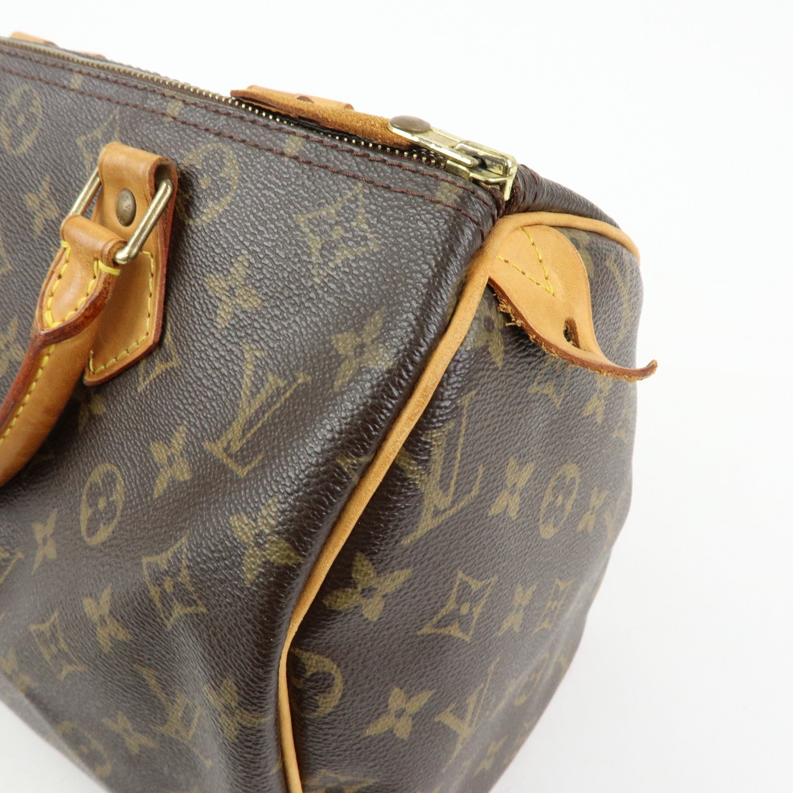 Louis Vuitton Monogram Speedy 30 Boston Bag Hand Bag Brown M41526