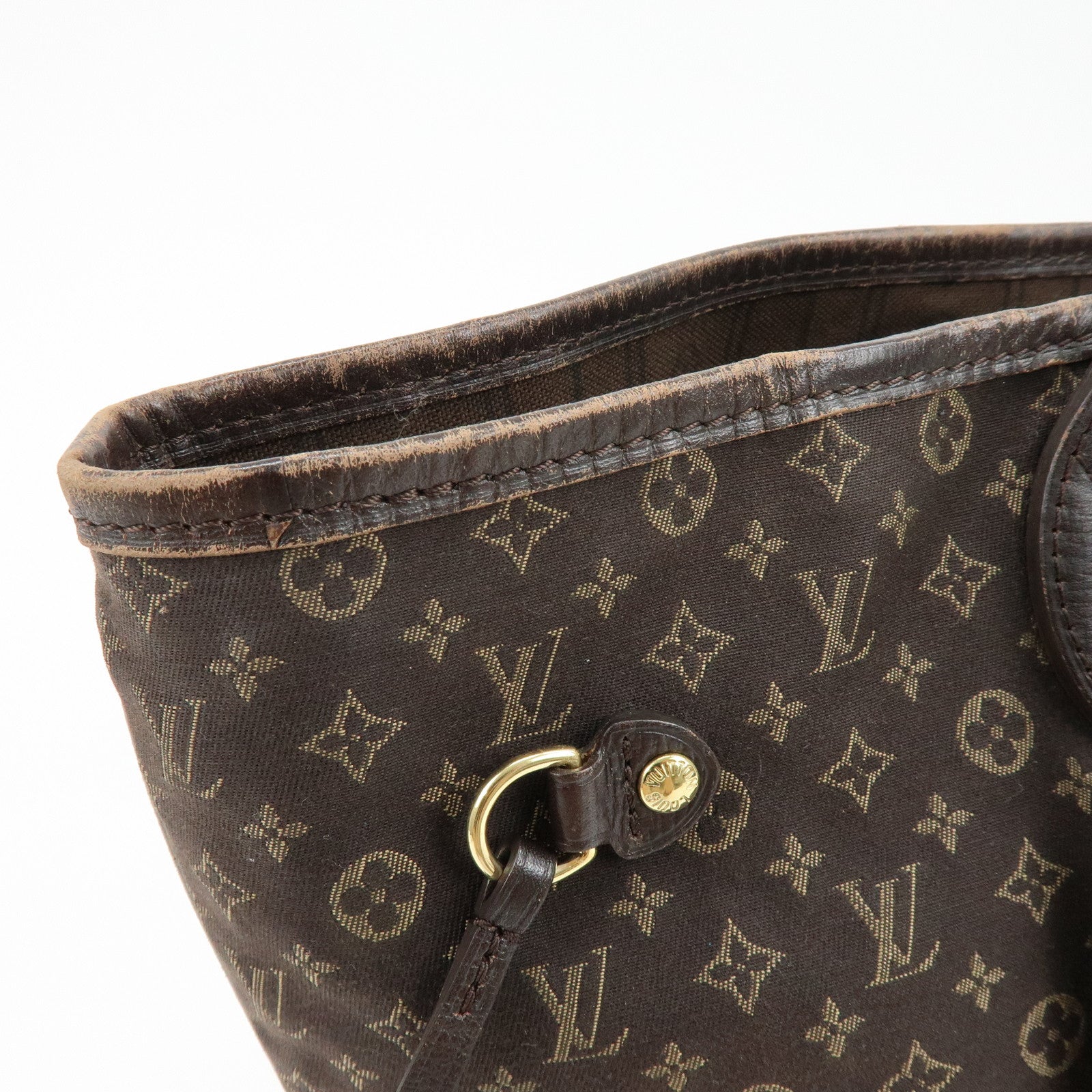 Louis Vuitton Monogram Idylle Neverfull MM Tote Bag Fusain M40513