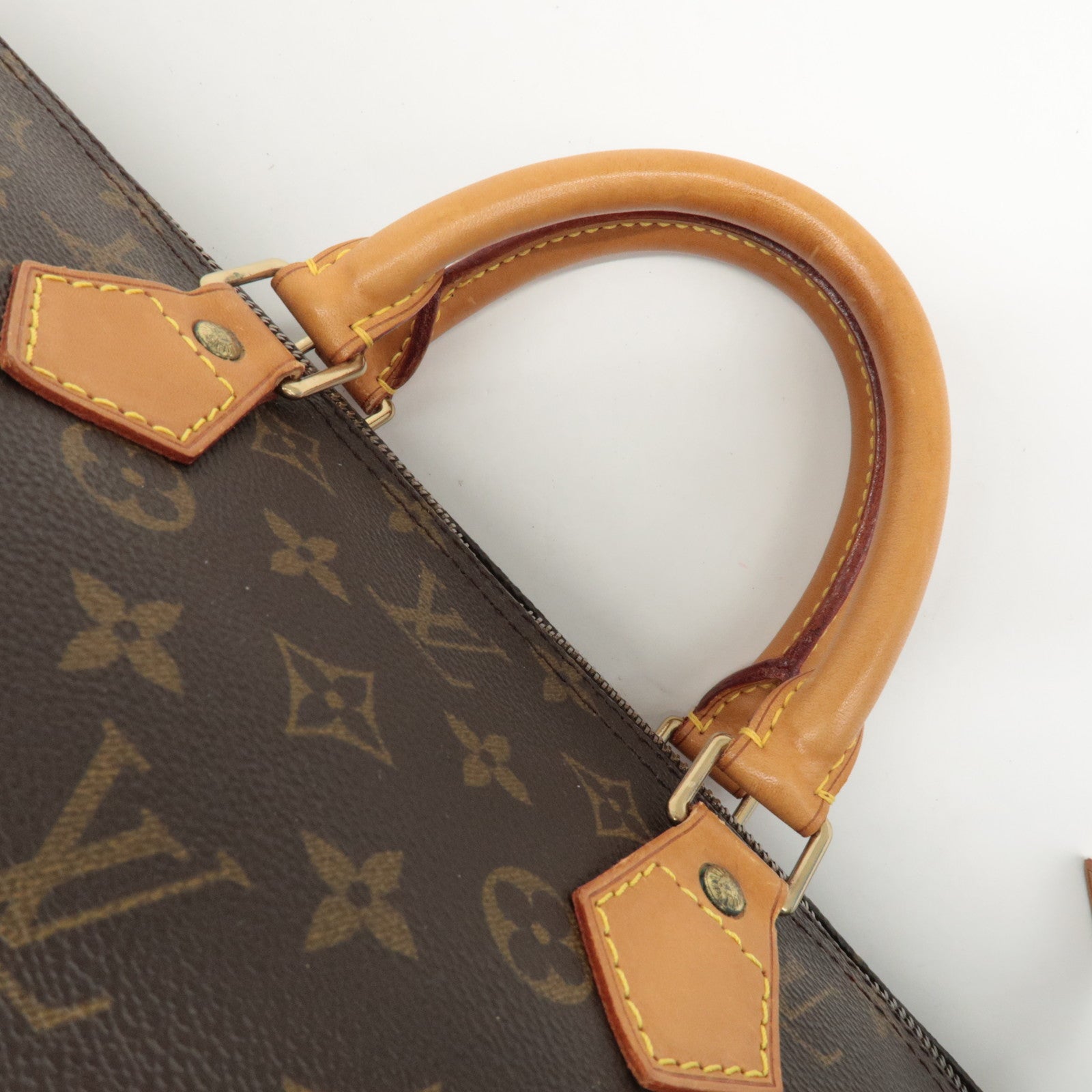 Louis Vuitton Monogram Speedy 40 Hand Bag Boston Bag M41522 Used