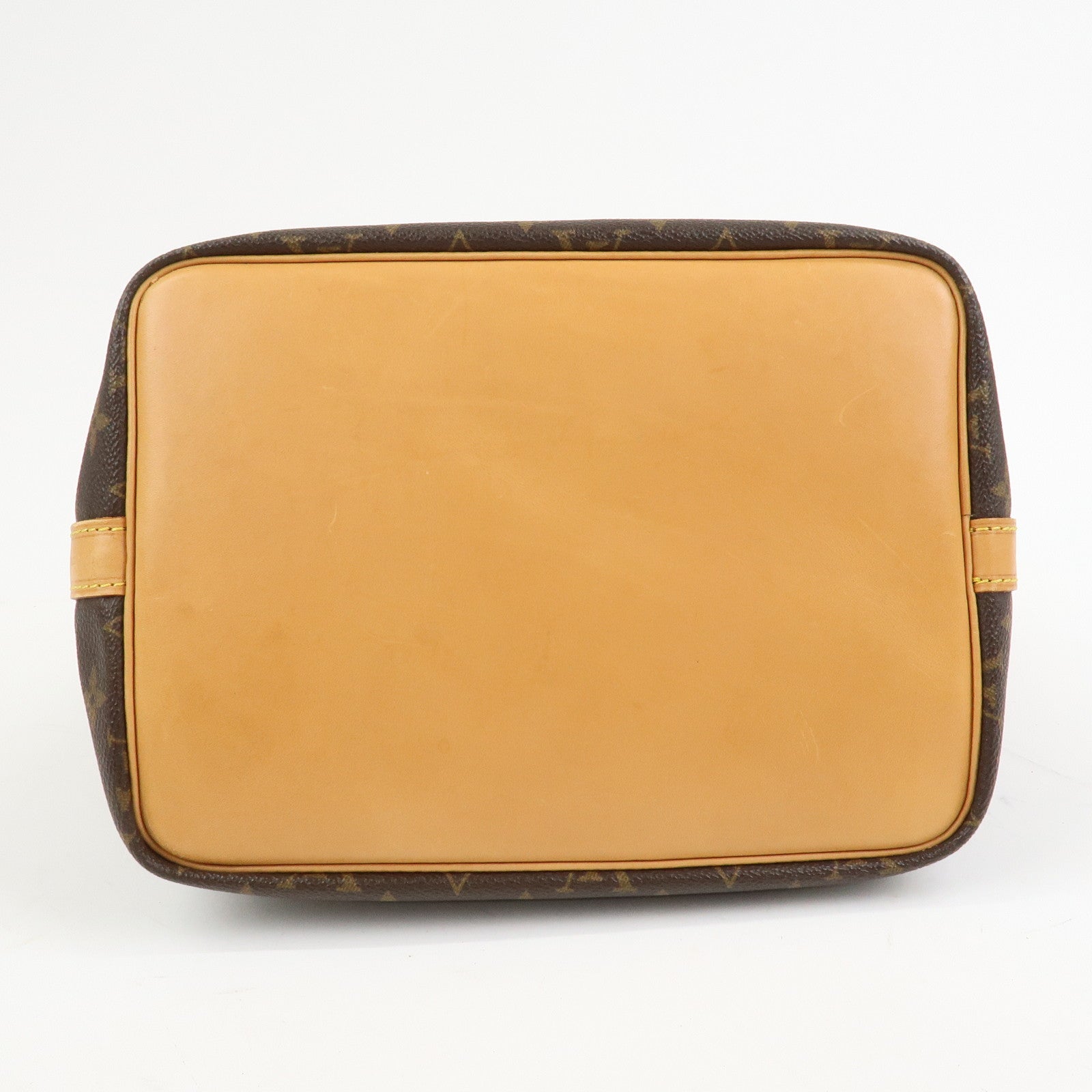 Louis Vuitton Monogram Petit Noe Shoulder Bag Brown M42226