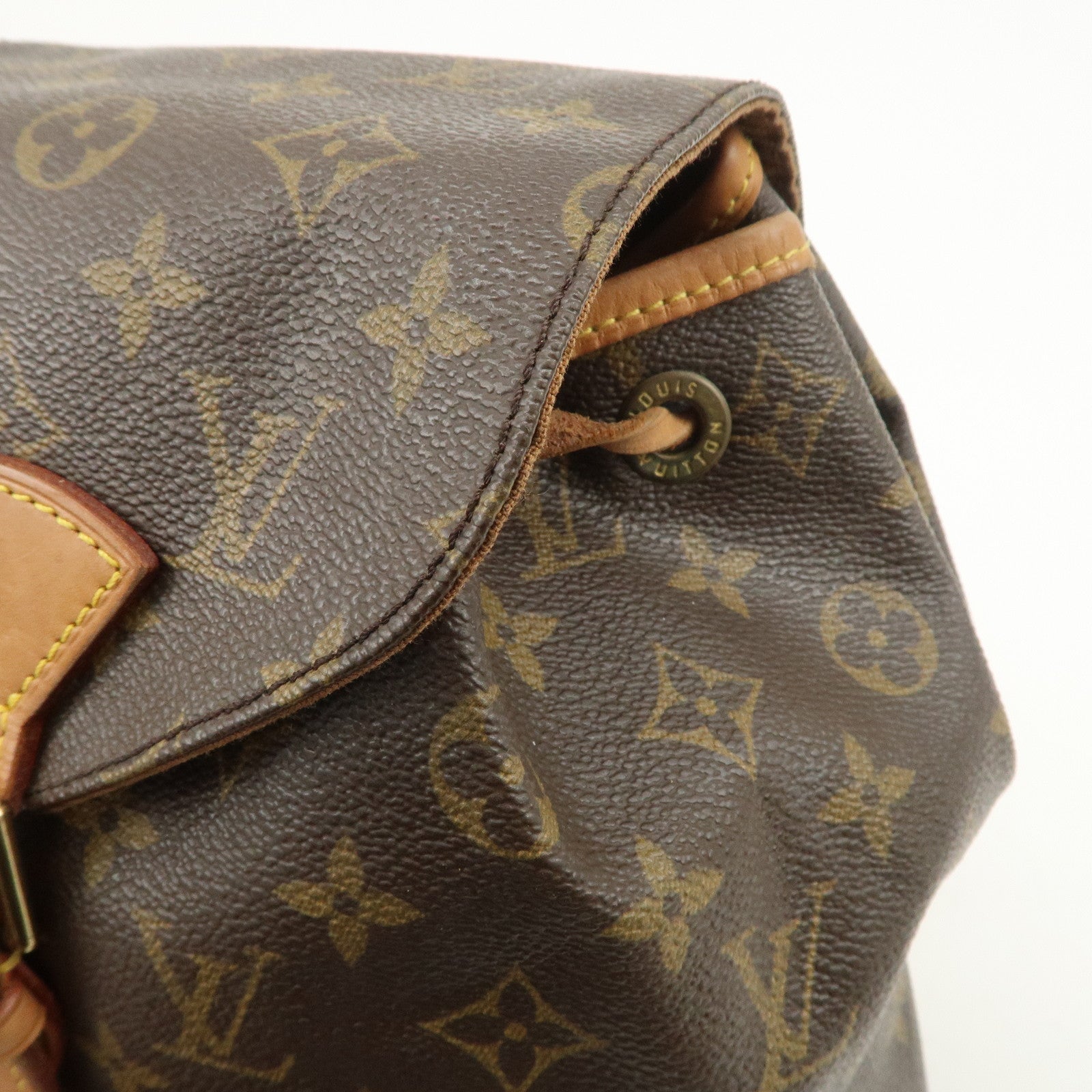 Louis Vuitton Monogram Canvas Montsouris MM Backpack Brown M51136