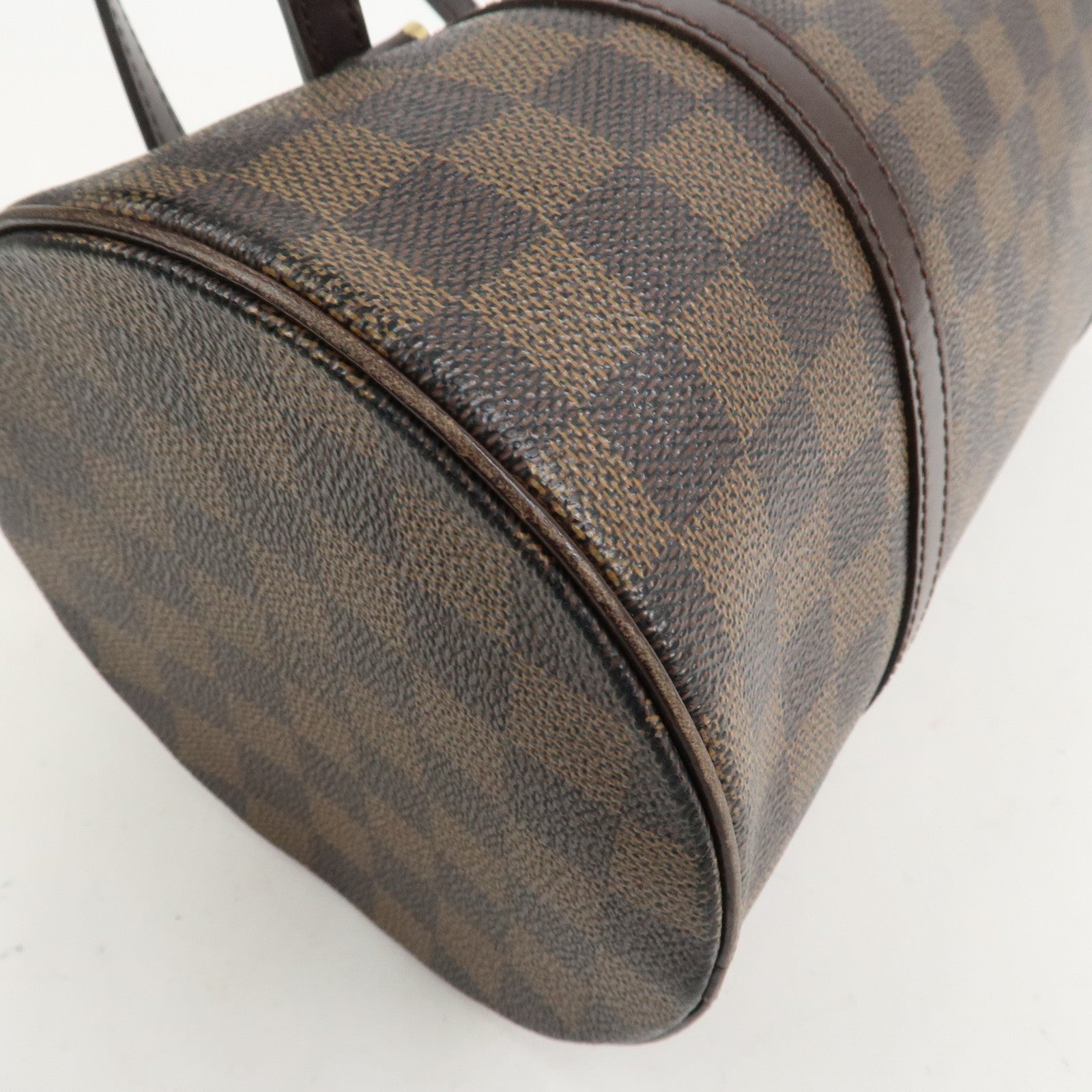 Louis Vuitton Damier Ebene Papillon 30 Hand Bag Brown N51303