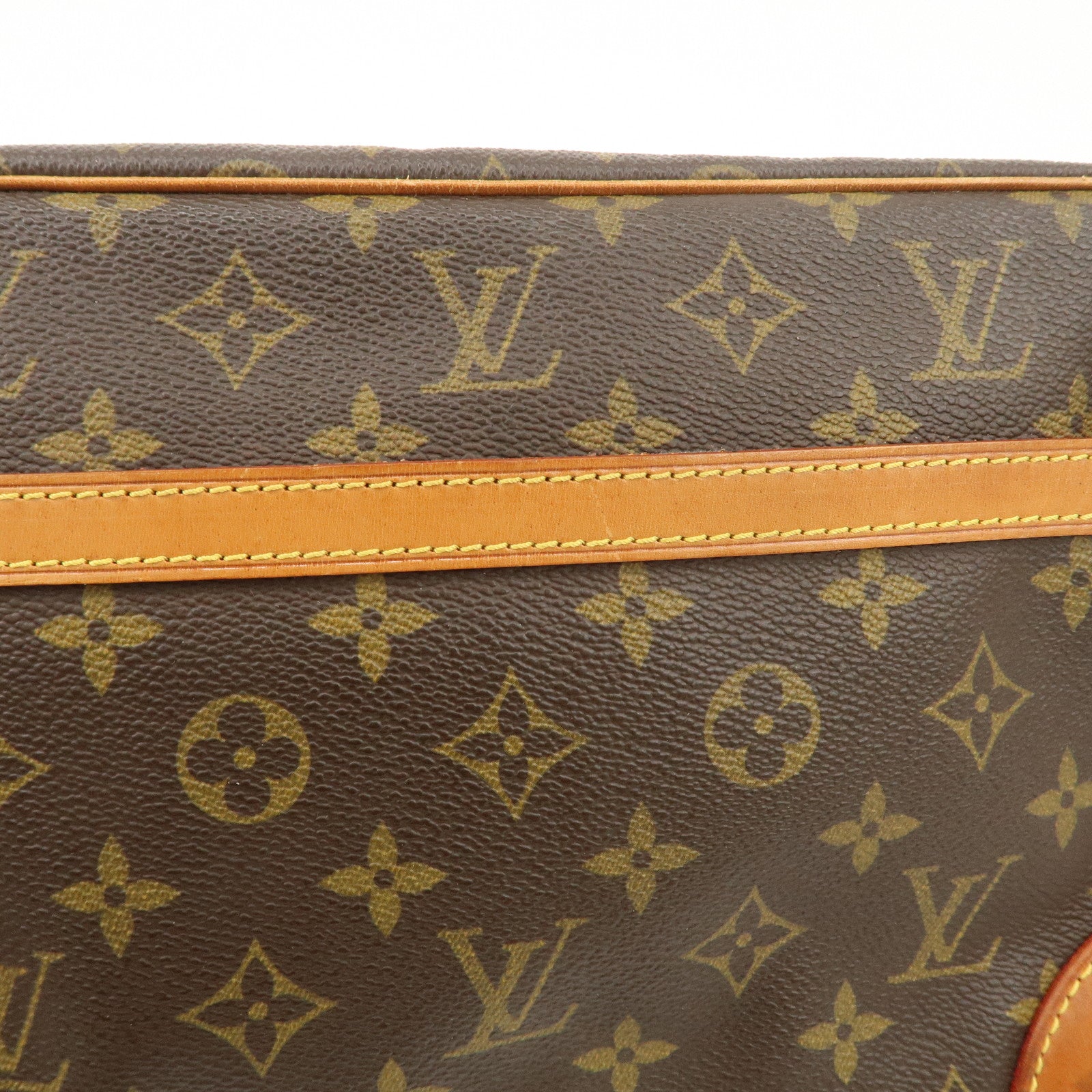 Louis Vuitton Monogram Compiegne 28 Pouch Clutch Bag Brown M51845 Used