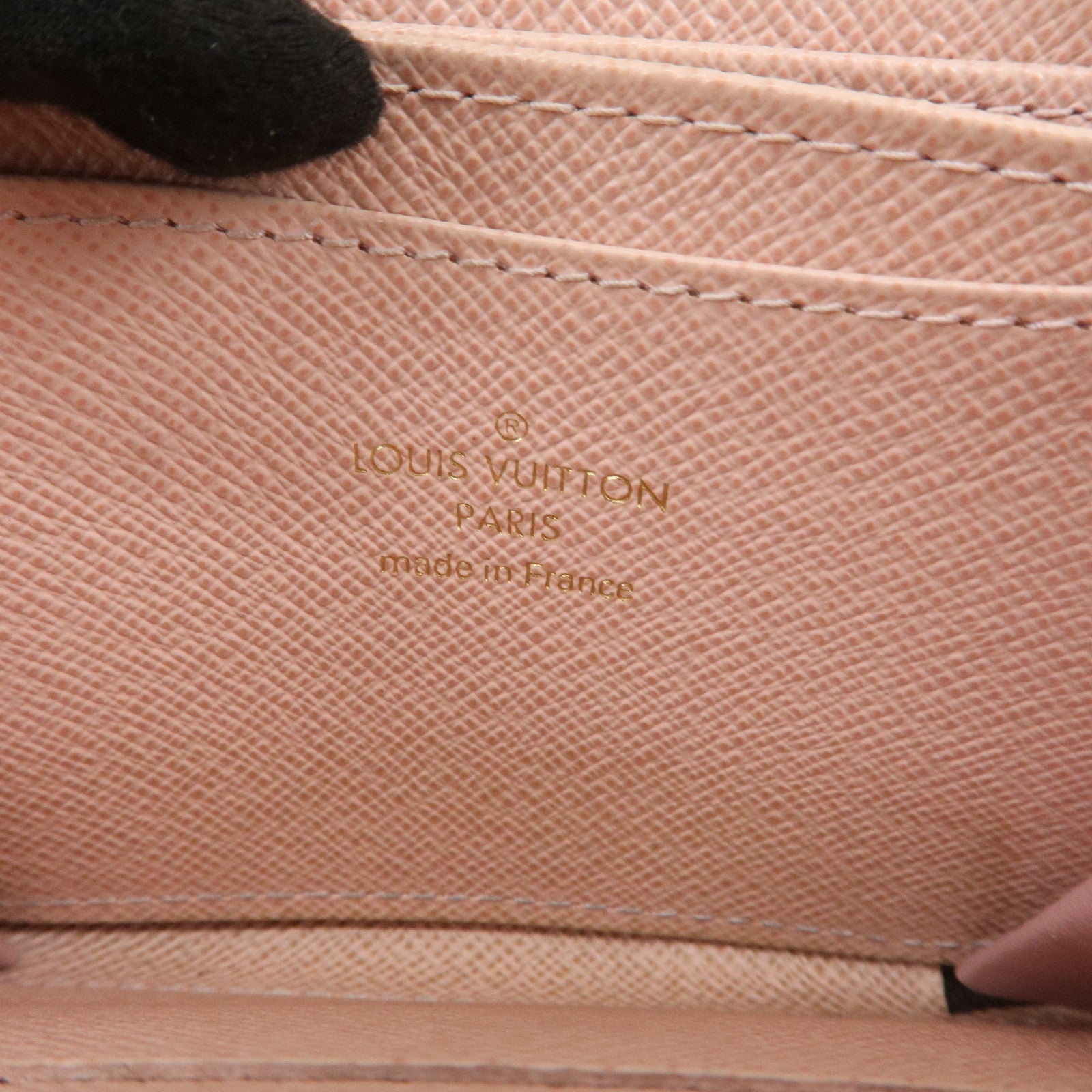 Louis Vuitton Damier Zippy Round Coin Purse Damier Ebene N60213