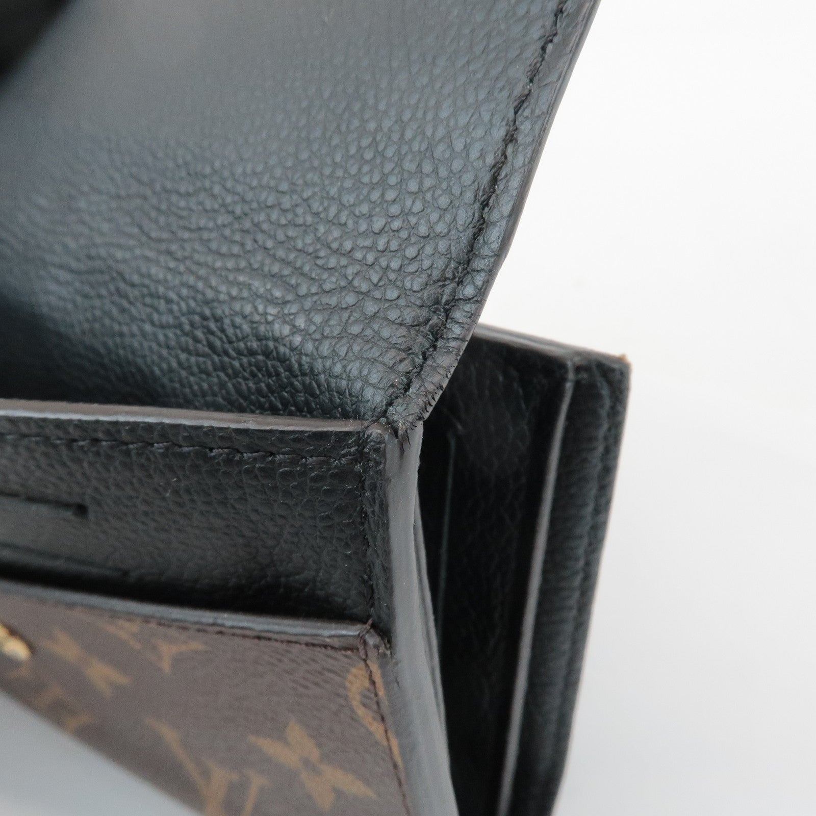 Louis Vuitton Monogram Portefeuille Palace Compact Wallet M60990 Used