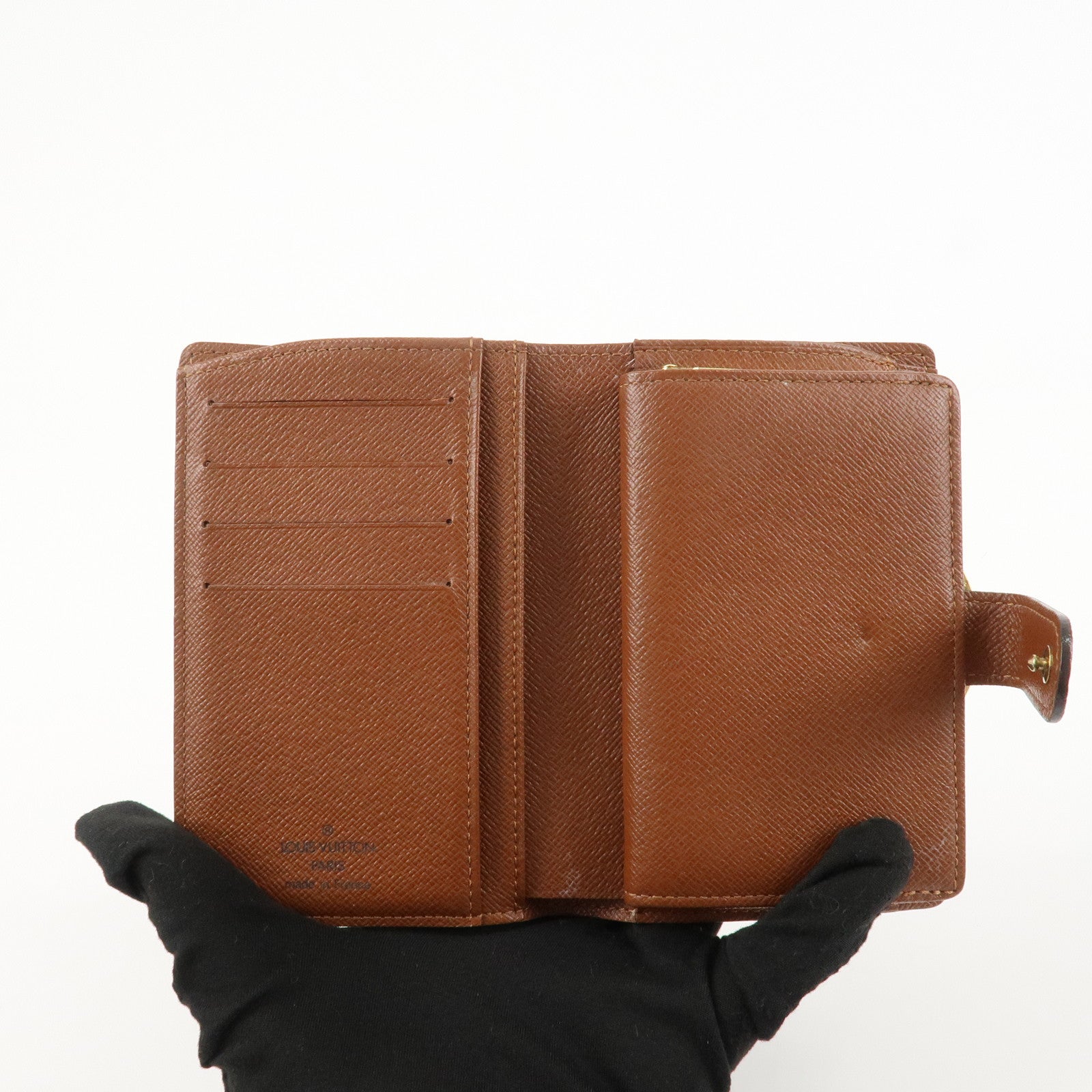 Louis Vuitton Monogram Porte Monnaie Billets Viennois Wallet M61663 Used