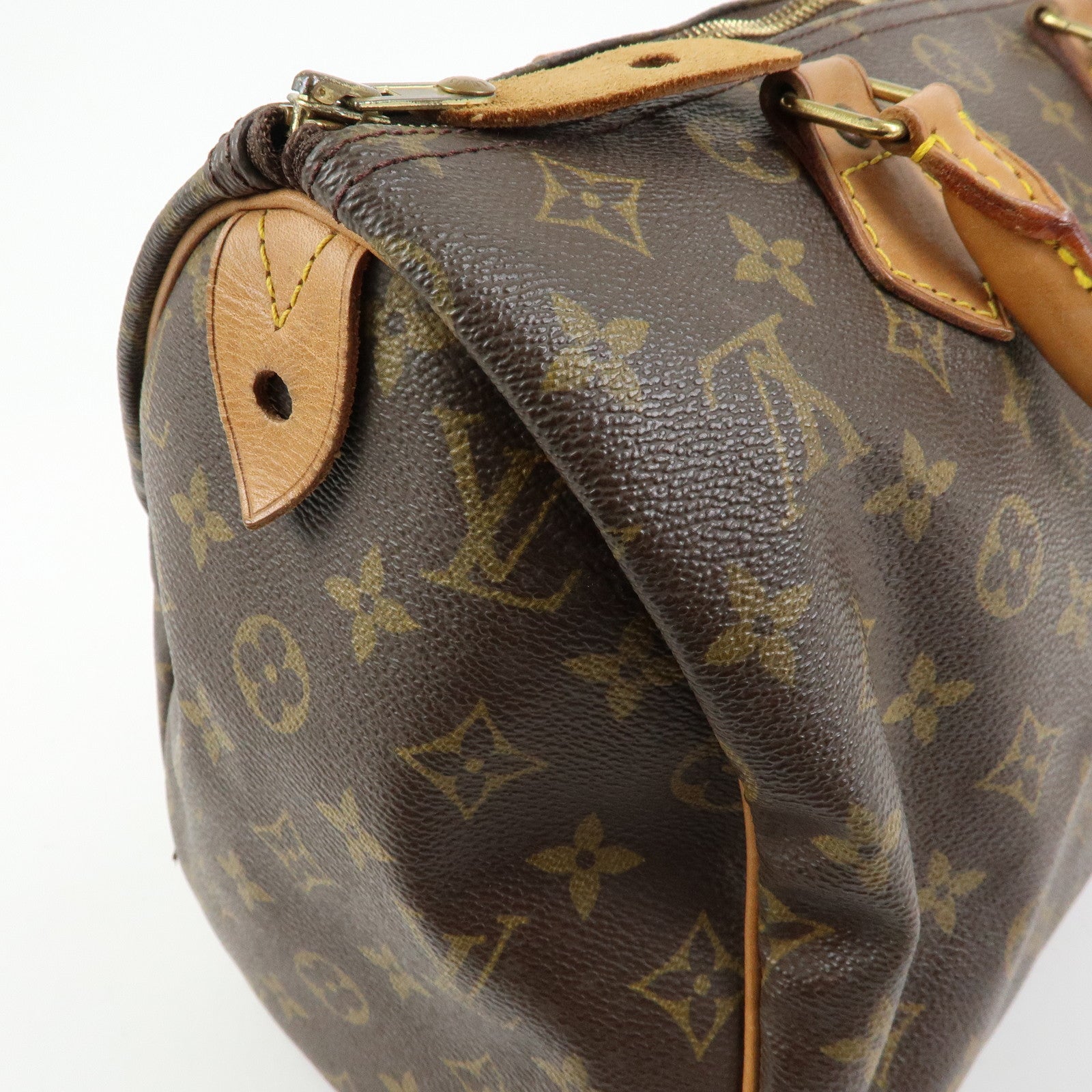 Louis Vuitton Monogram Speedy 30 Boston Bag Hand Bag Brown M41526
