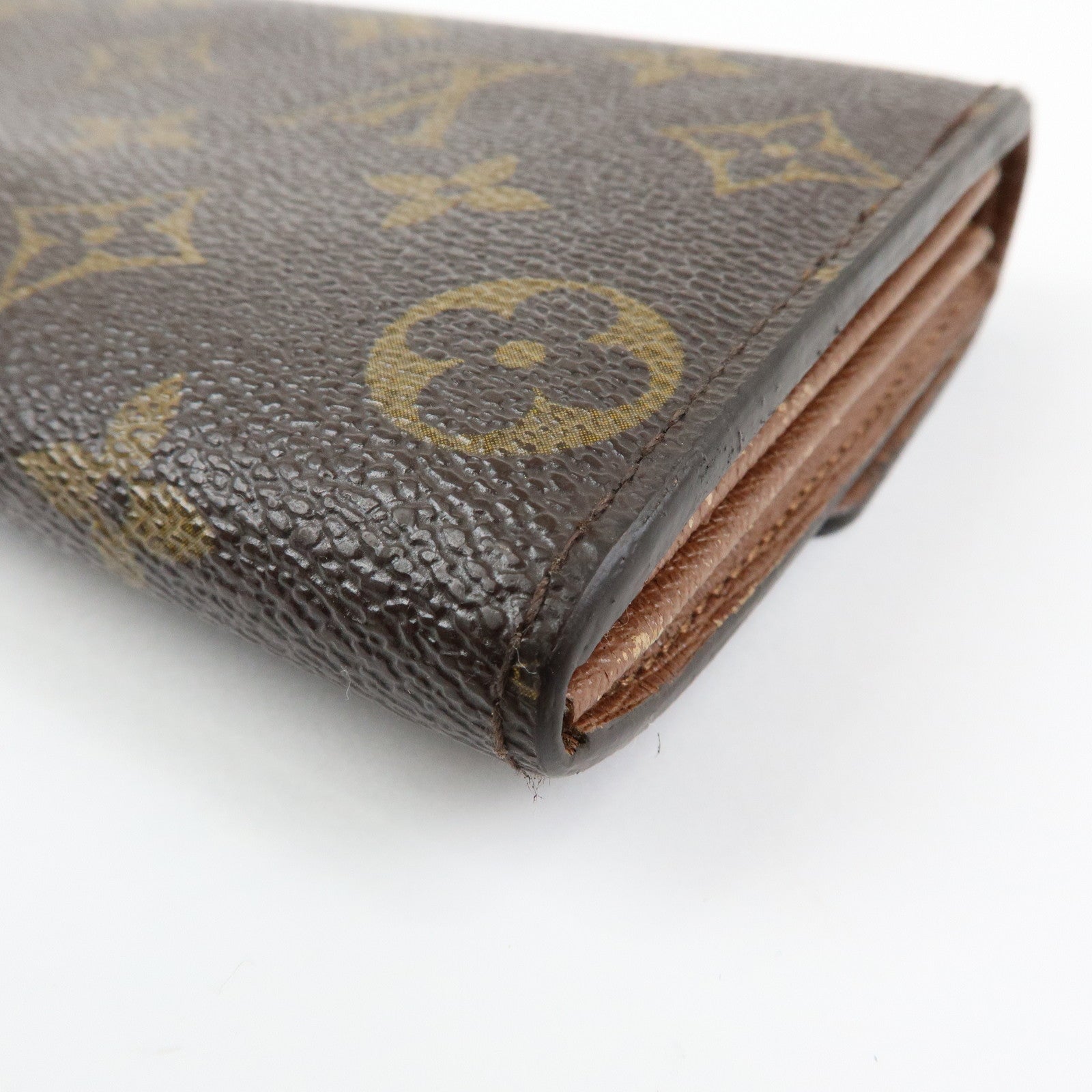 Louis Vuitton Monogram Portefeuille Sarah Long Wallet Brown M61734