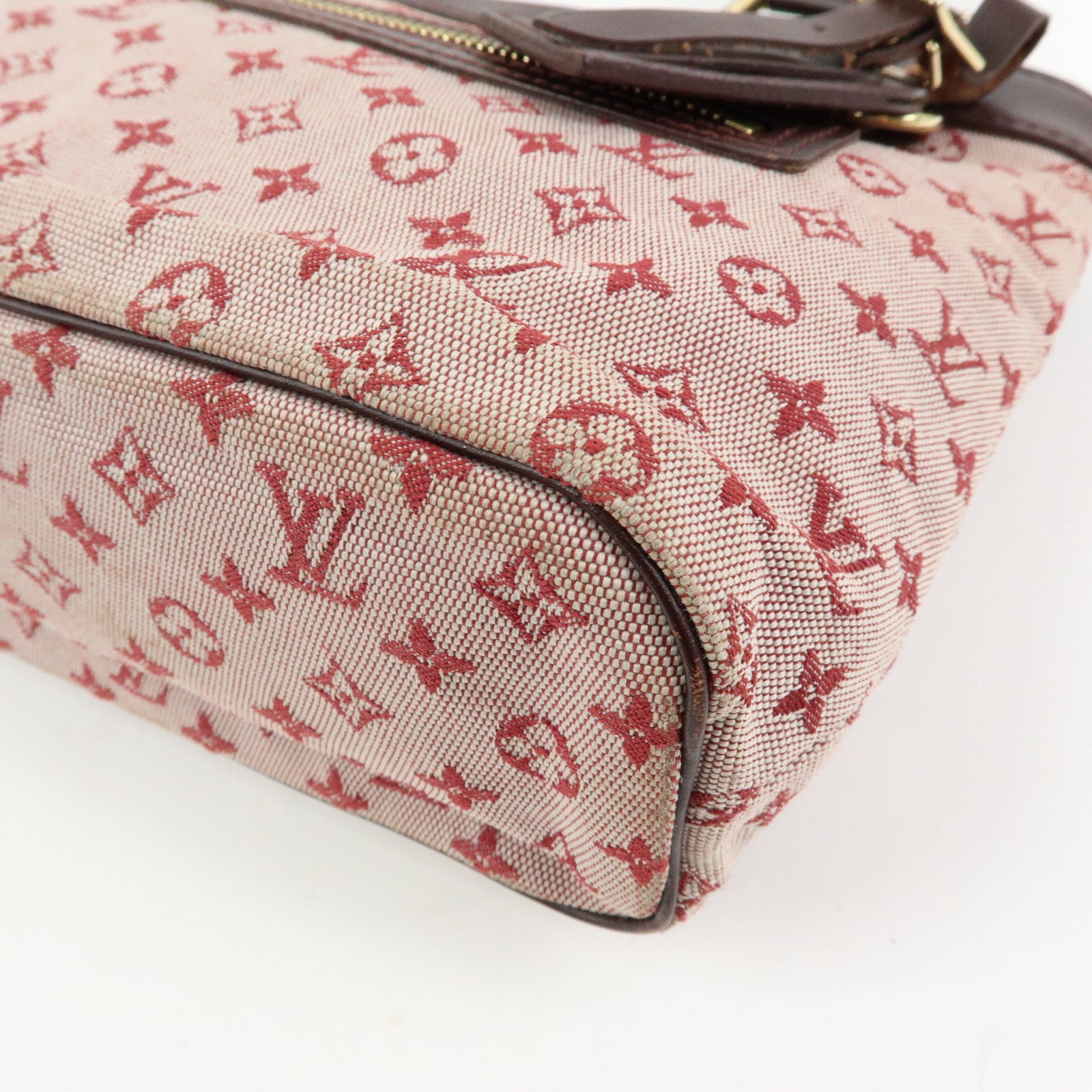 Louis Vuitton Monogram Mini Lucille PM Hand Bag Cerise M92678