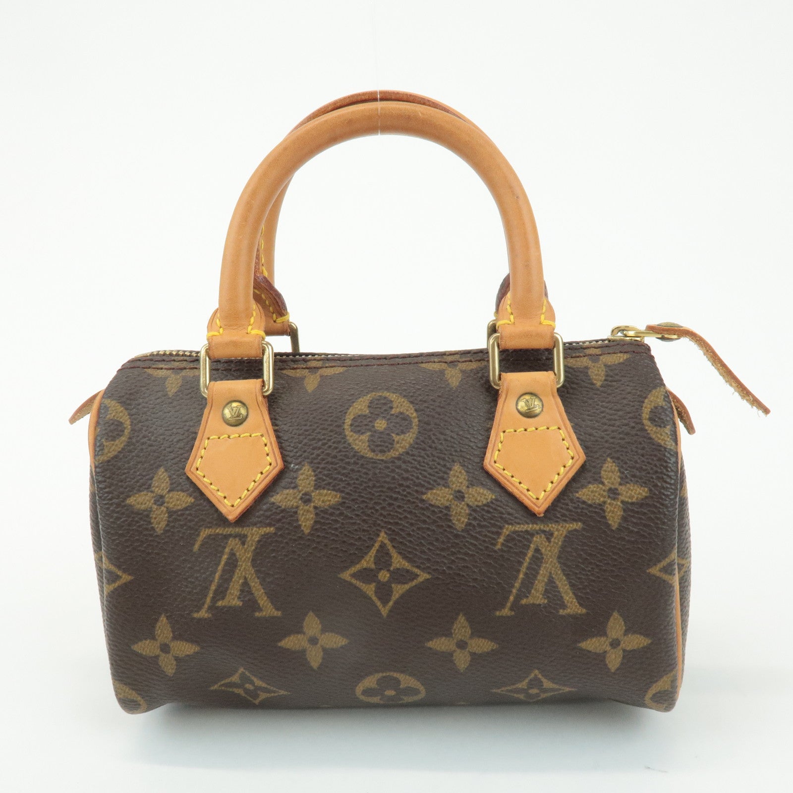 Louis Vuitton Monogram Mini Speedy Hand Bag M41534 Used