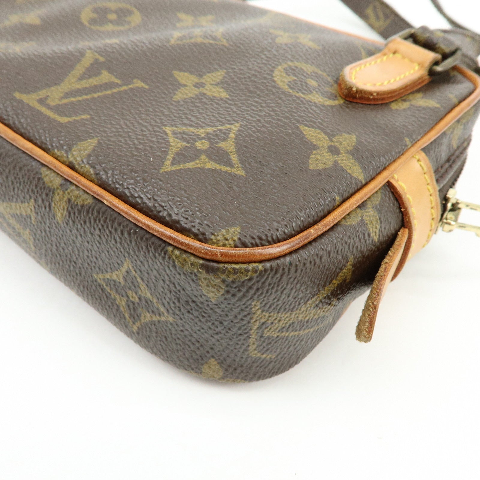 Louis Vuitton Monogram Pochette Marly Bandouliere Bag Brown M51828