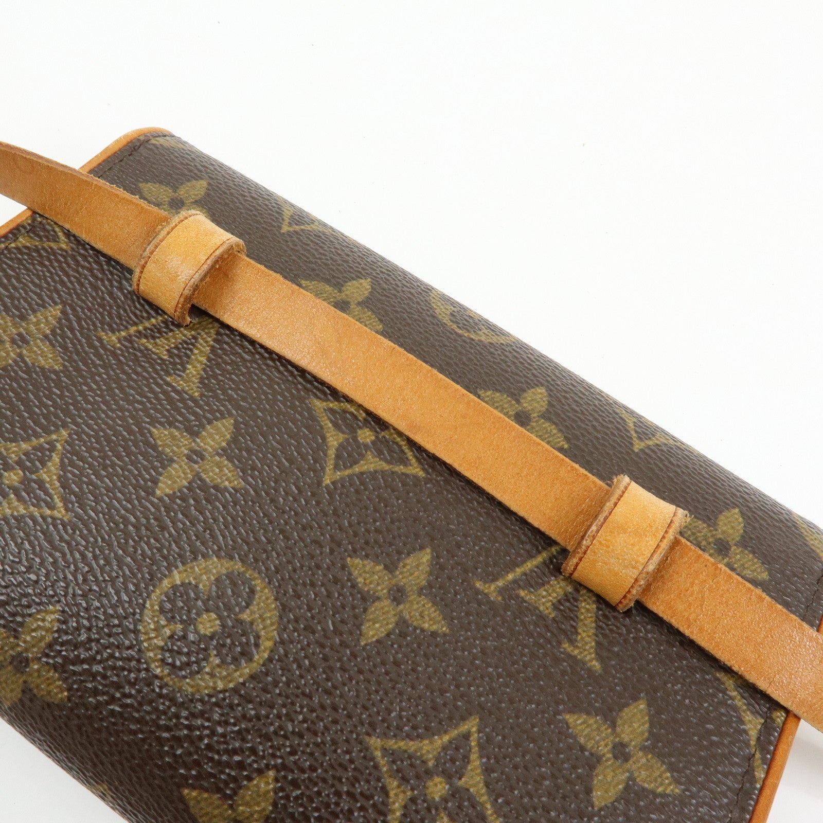 Louis Vuitton Monogram Pochette Florentine Waist Bag Belt L M51855