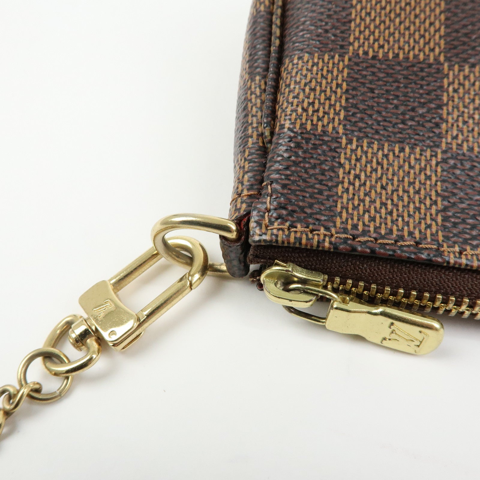 Louis Vuitton Damier T&B Mini Pochette Accessoires Pouch N58011