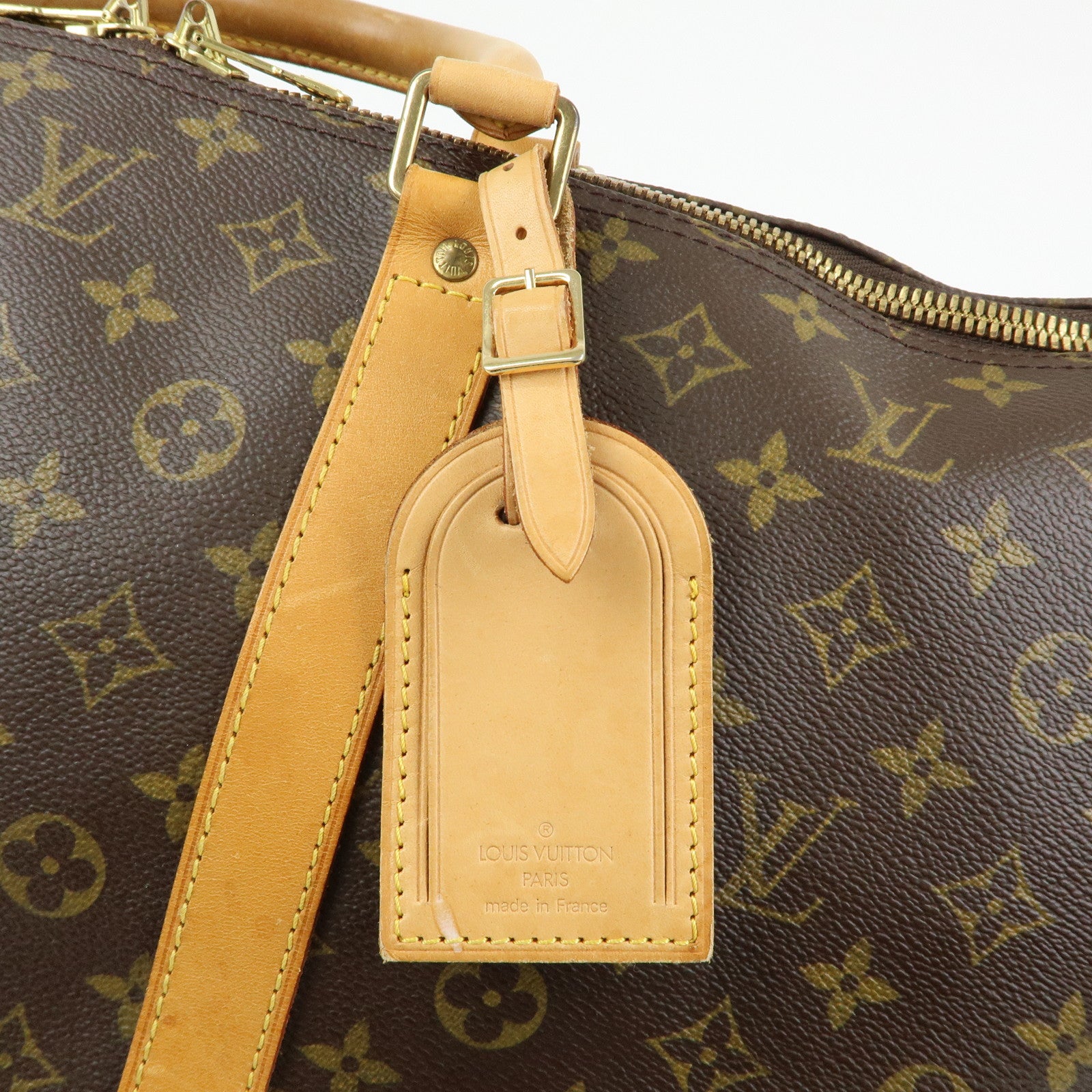 Louis Vuitton Monogram Keep All Bandouliere 60 Boston Bag M41412