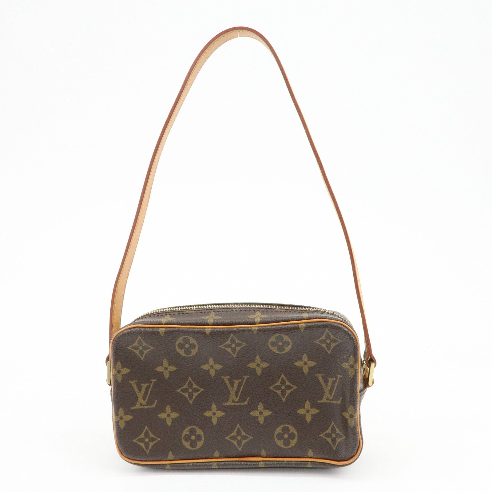Louis Vuitton Monogram Pochette Cite Shoulder Bag Brown M51183