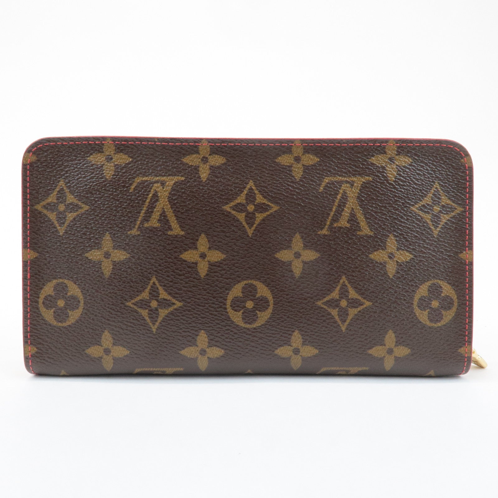 Louis Vuitton Monogram Cherry Porte Monnaie Zip Round Zippy Wallet M95006 Used