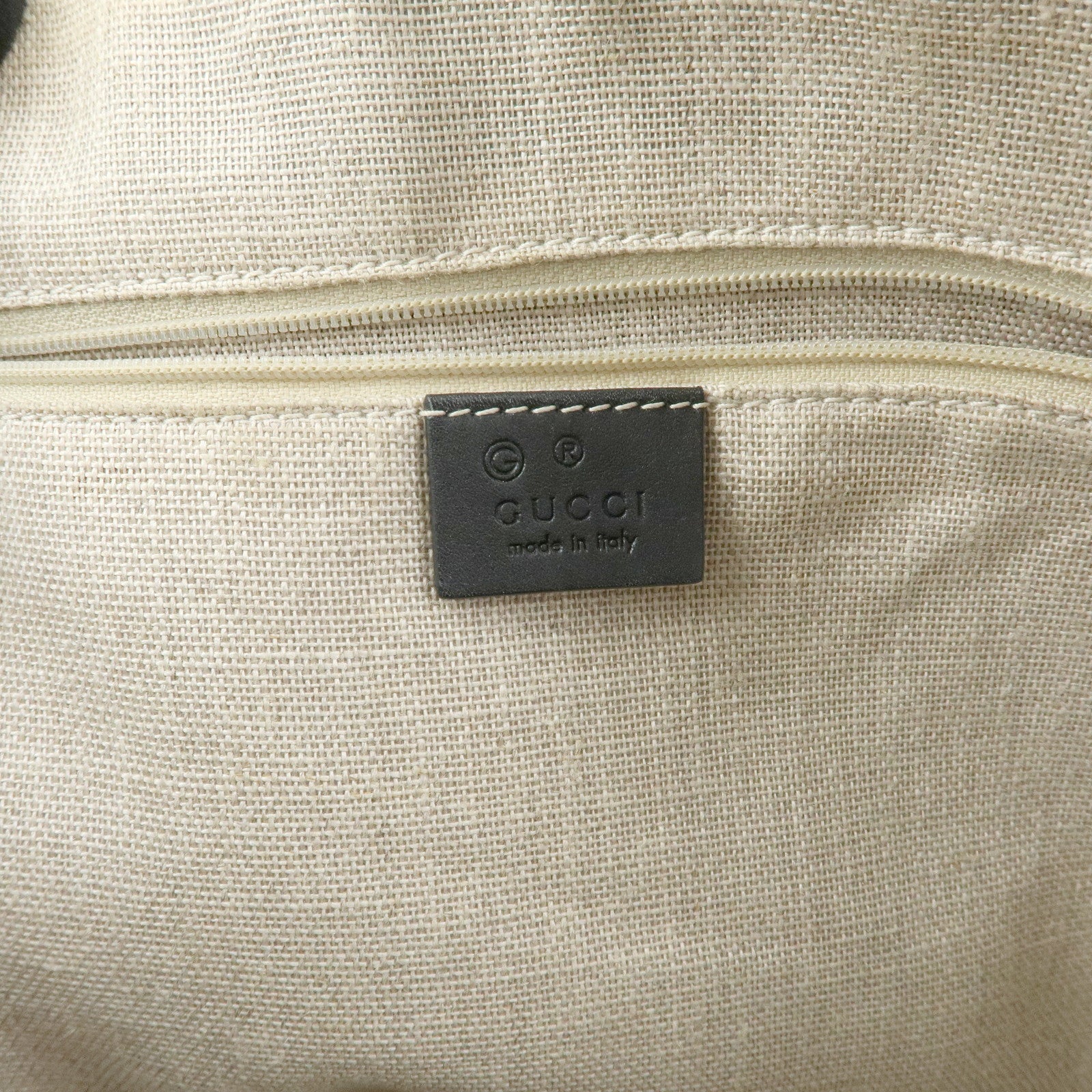 GUCCI Microguccissima Leather 2WAY Bag Hand Bag Black 449663