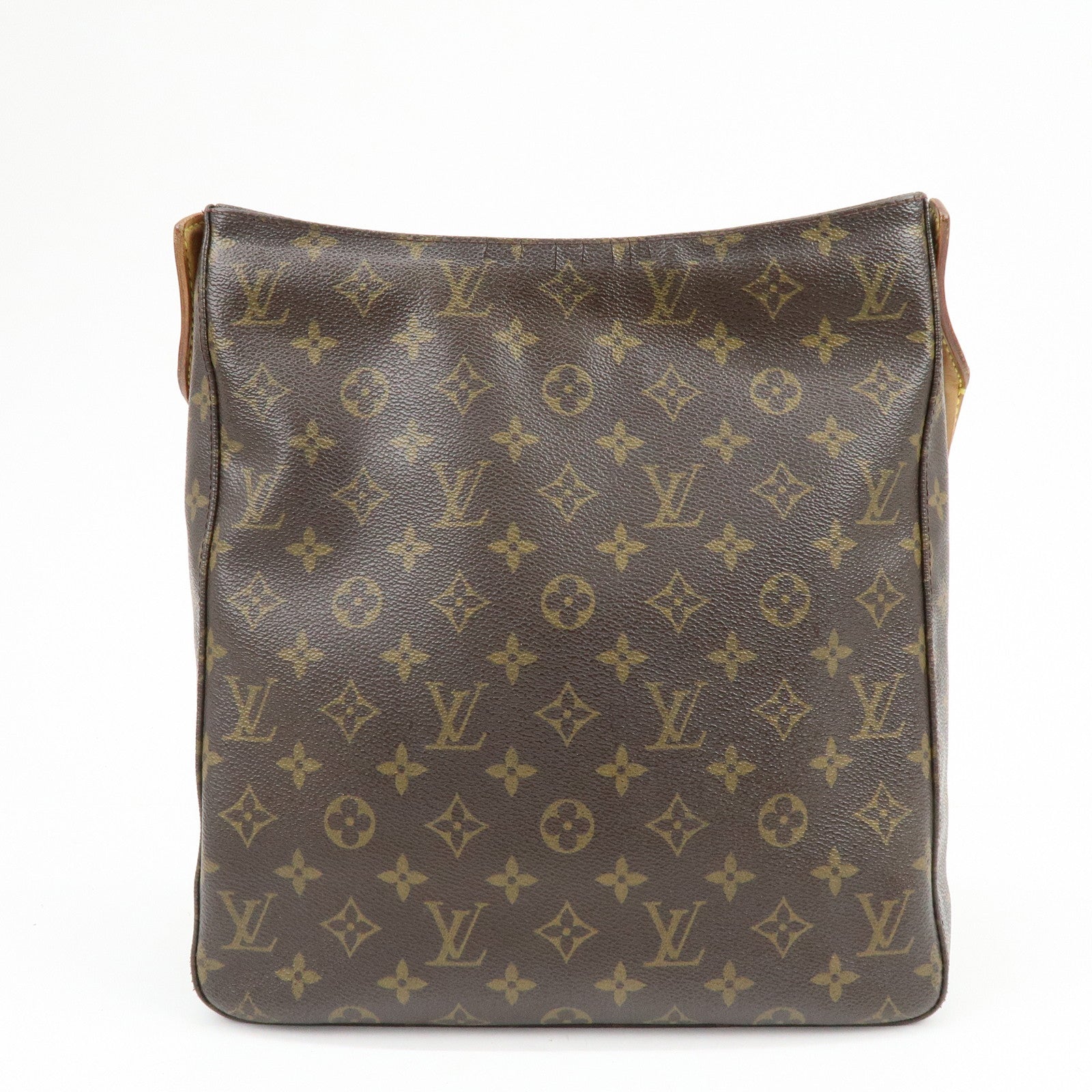 Louis Vuitton Monogram Looping GM Shoulder Bag Brown M51145
