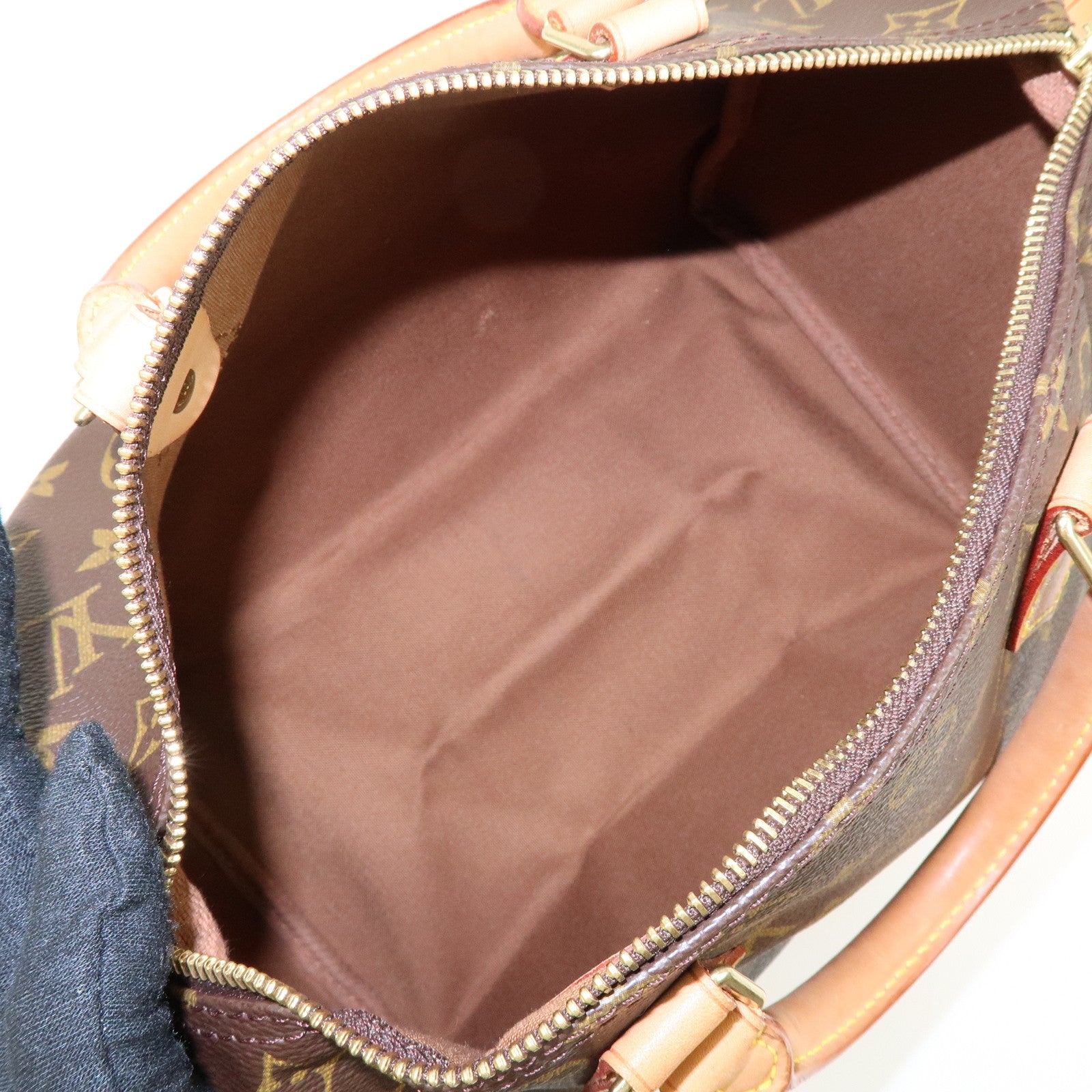 Louis Vuitton Monogram Speedy 30 Boston Bag Hand Bag Brown M41526