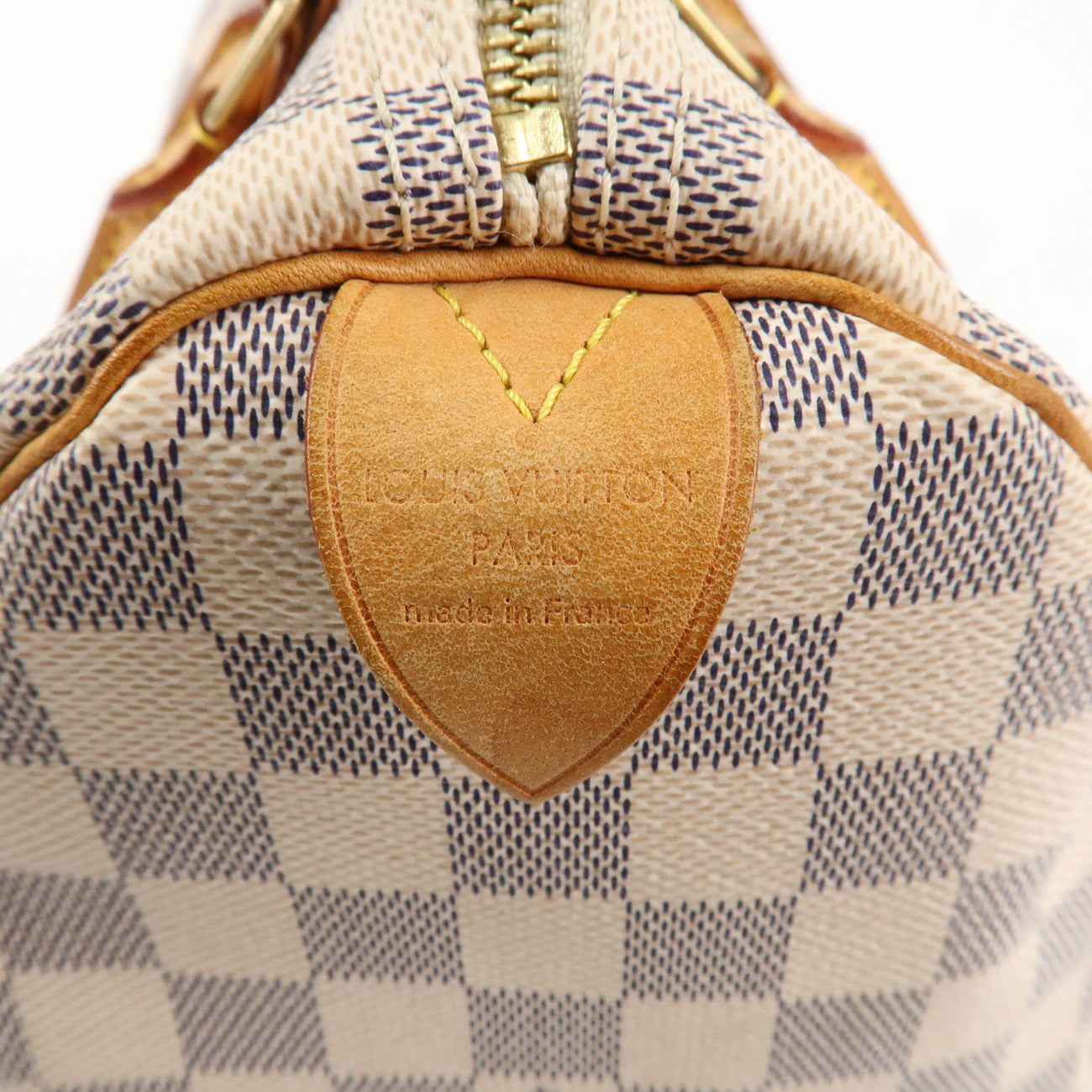 Louis Vuitton Damier Azur Speedy 30 Boston Bag Hand Bag N41533 Used