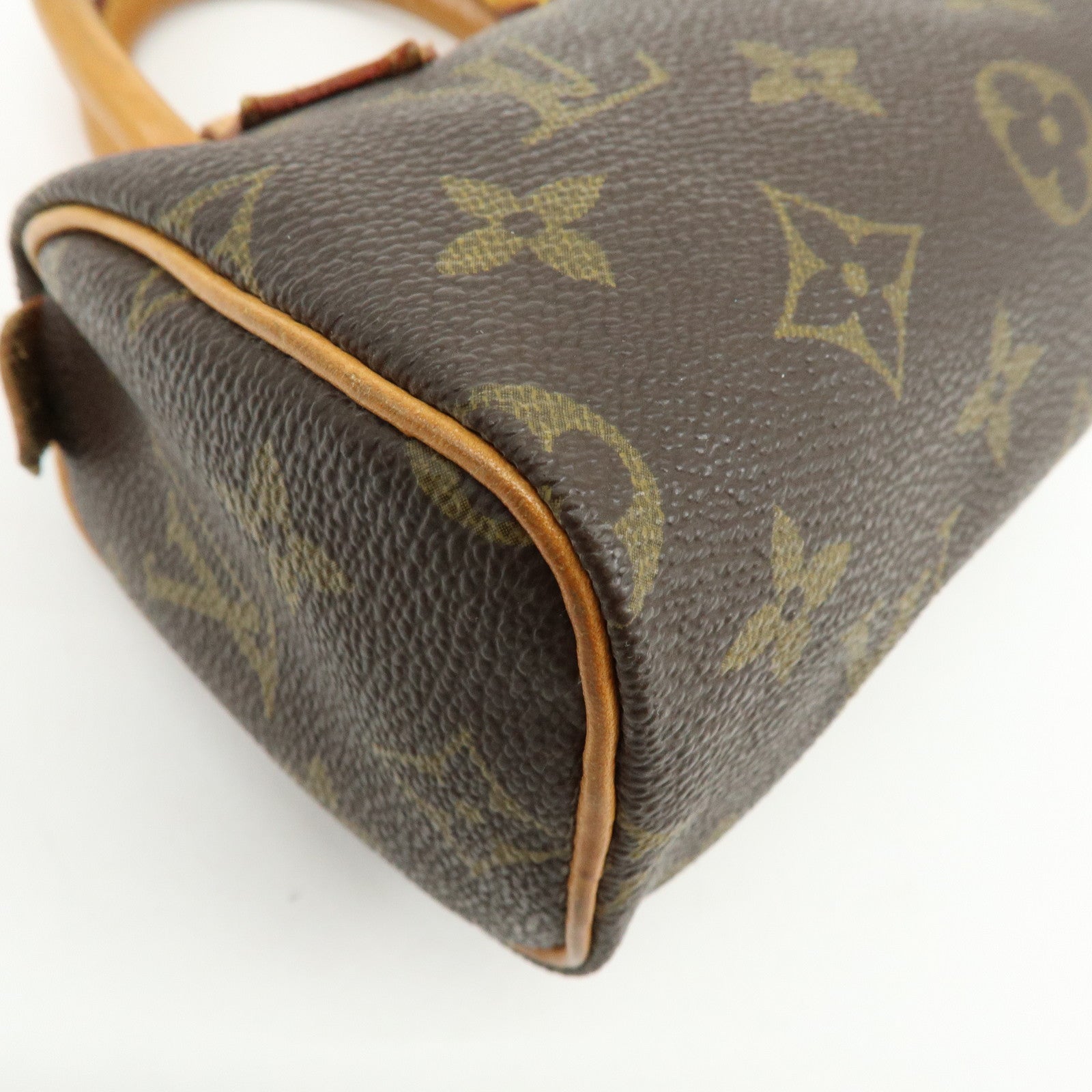 Louis Vuitton Monogram Mini Speedy Hand Bag Shoulder Bag M41534