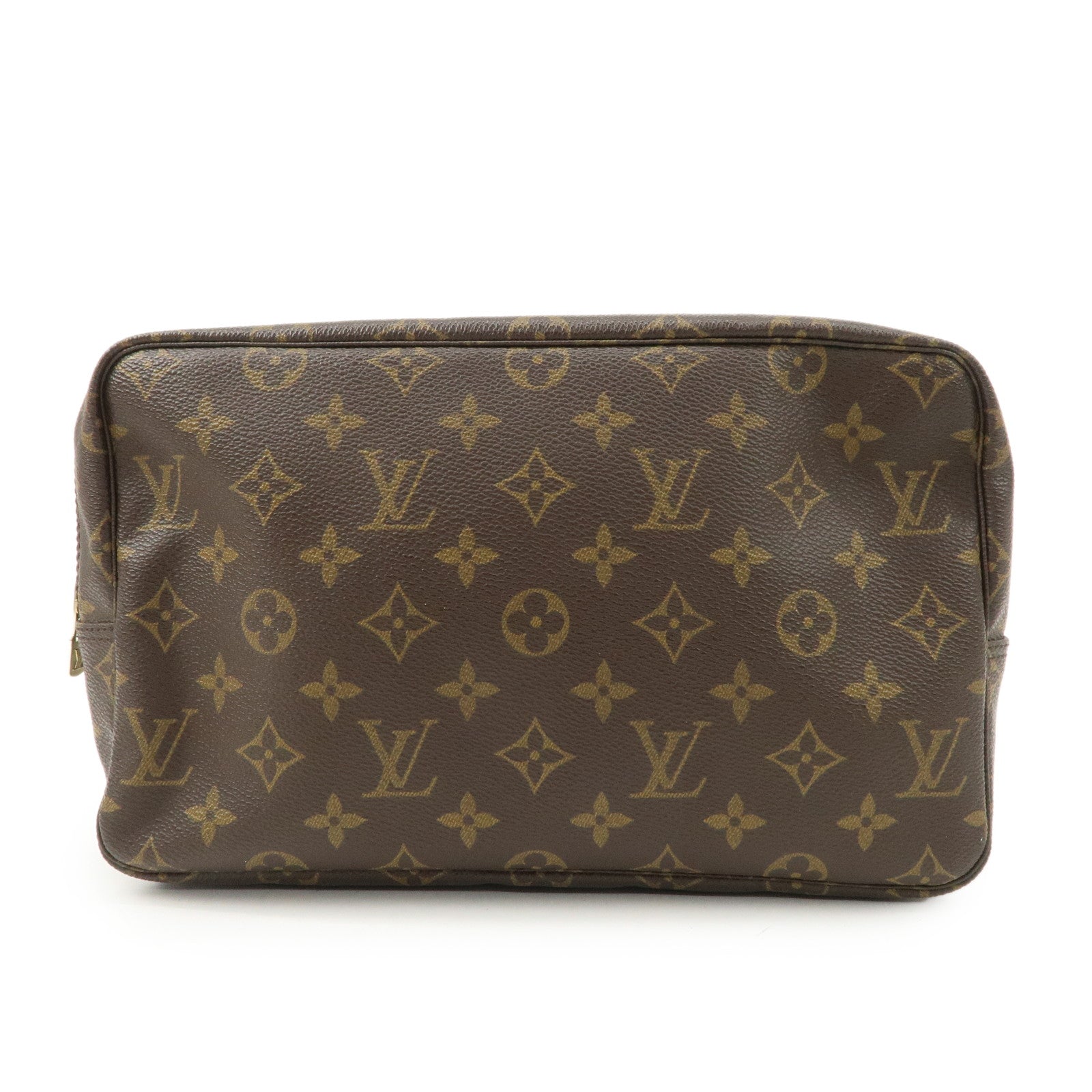 Louis Vuitton Monogram Canvas Trousse Toilette 28 Pouch M47522 Used