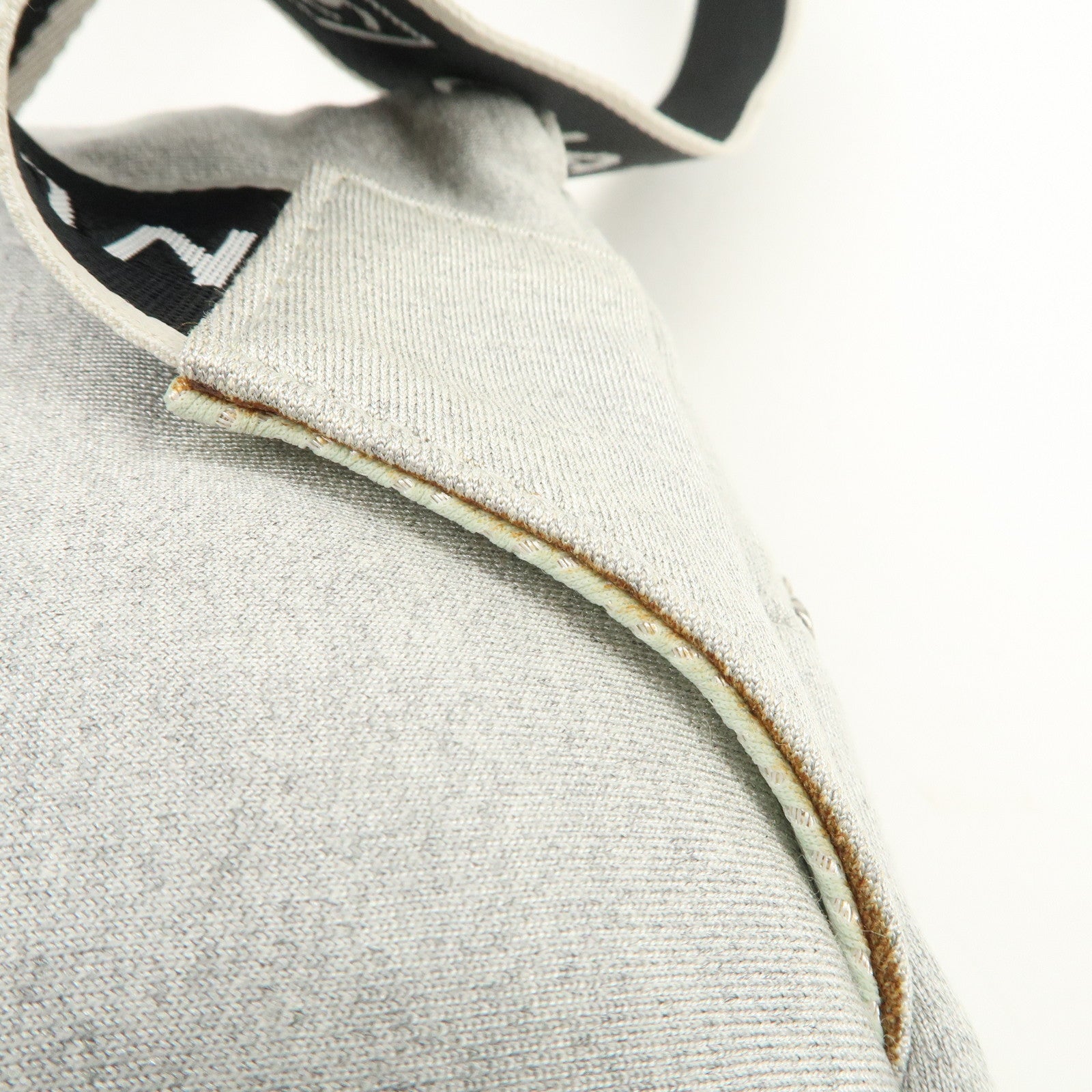 CHANEL Sport Line Cotton Jersey Waist Bag Body Bag Grey