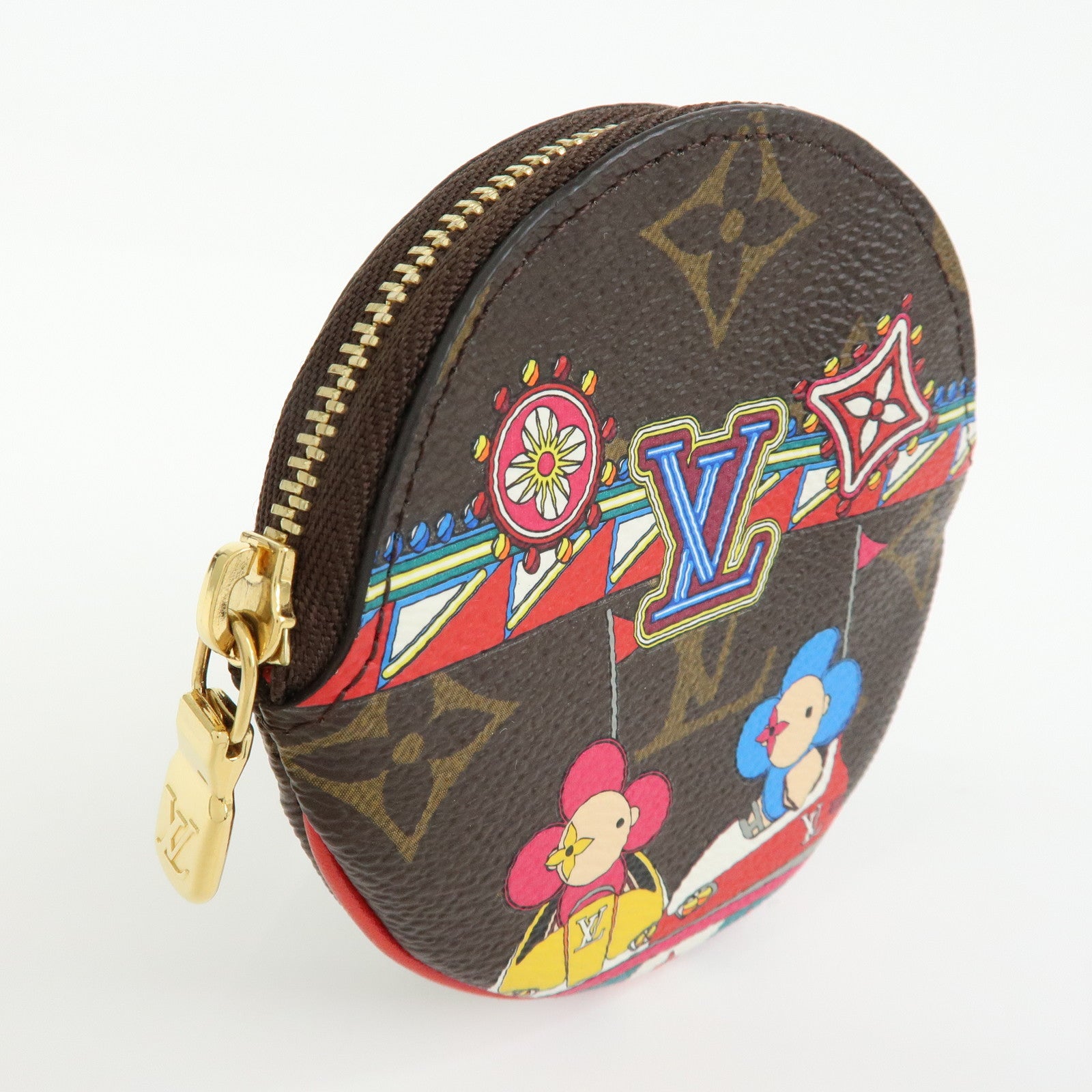 Louis Vuitton Monogram Porte Monnaie Rond Vivienne M69749