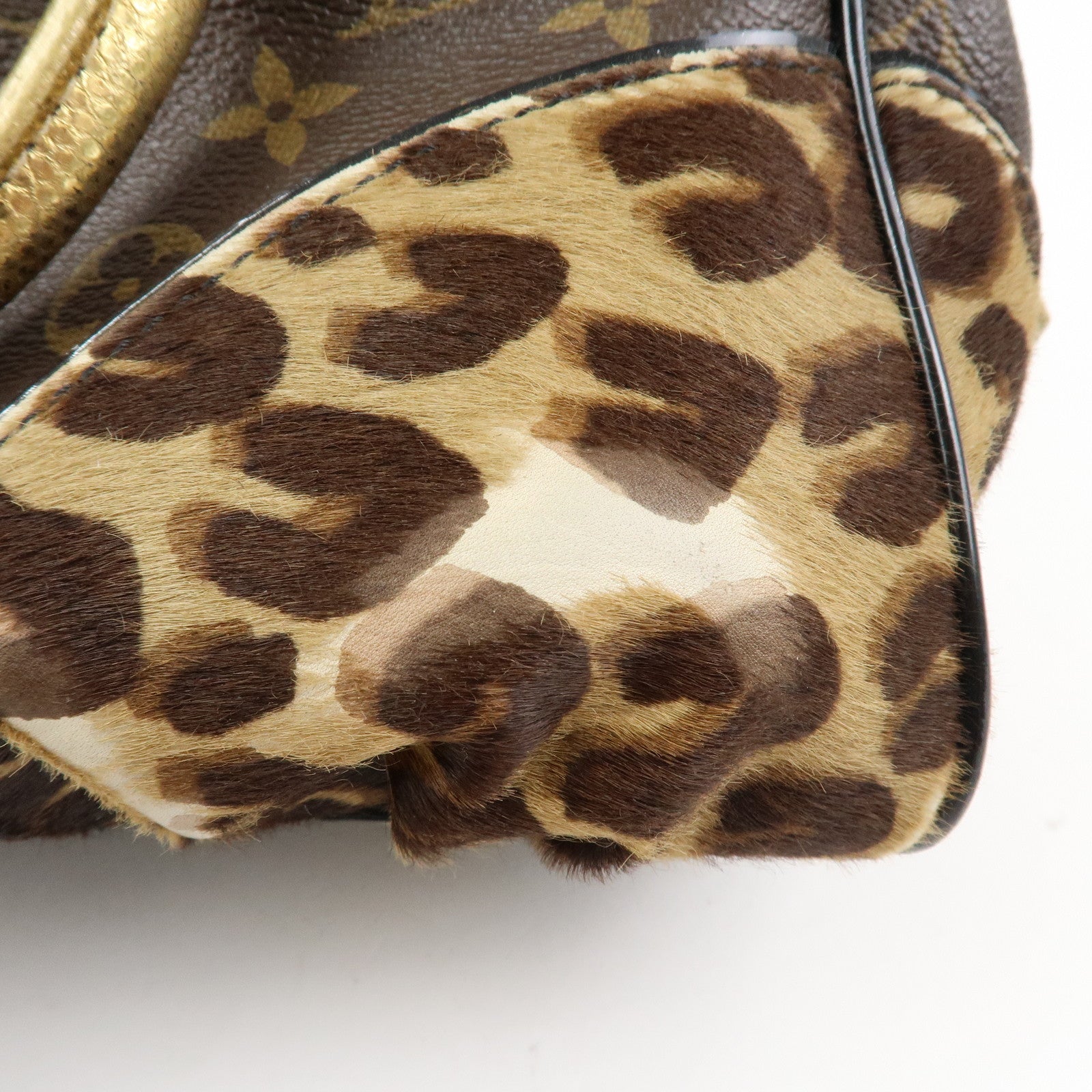 Louis Vuitton Adele Monogram Leopard Calf Leather 2 Way bag M95284