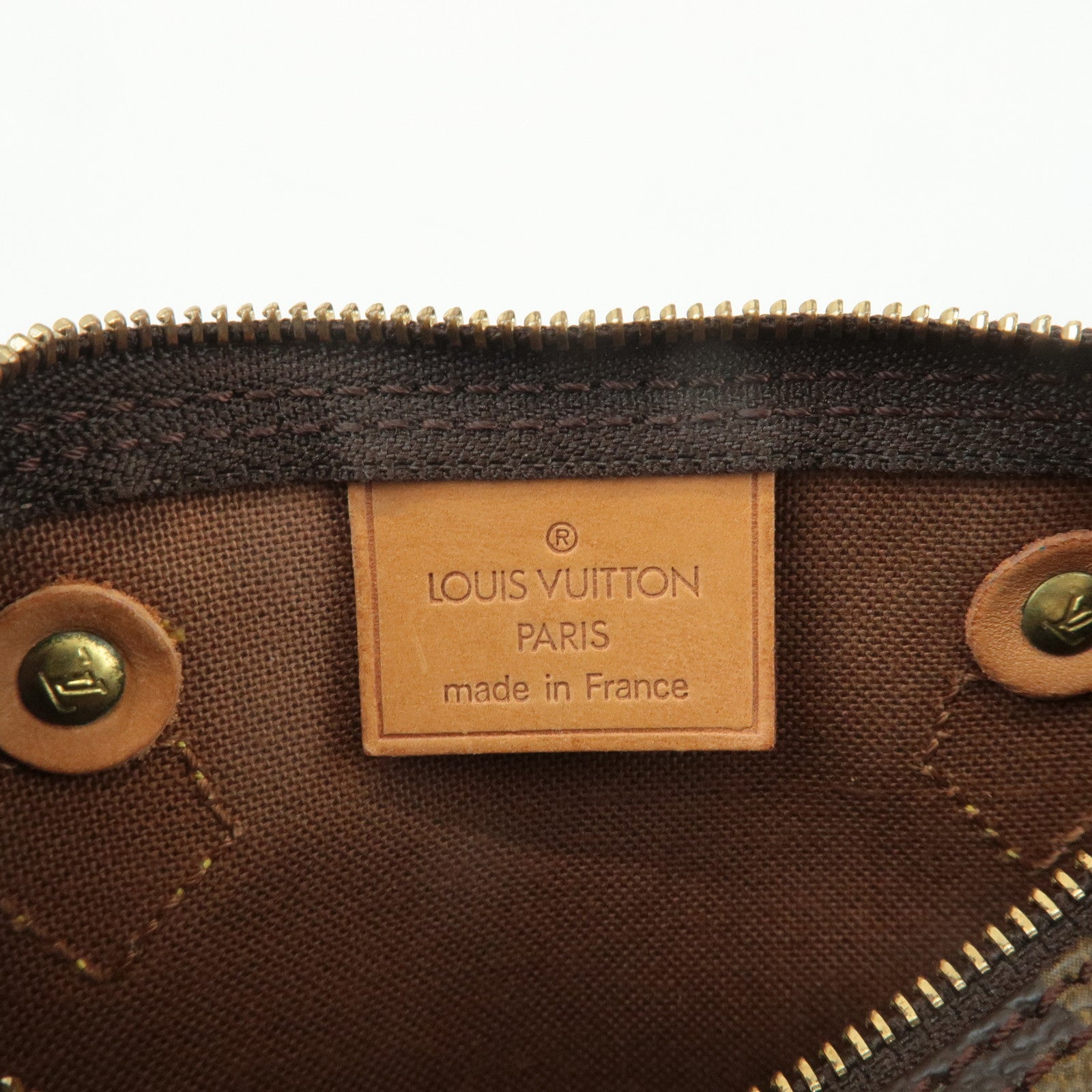 Louis Vuitton Monogram Mini Speedy Hand Bag M41534 Used