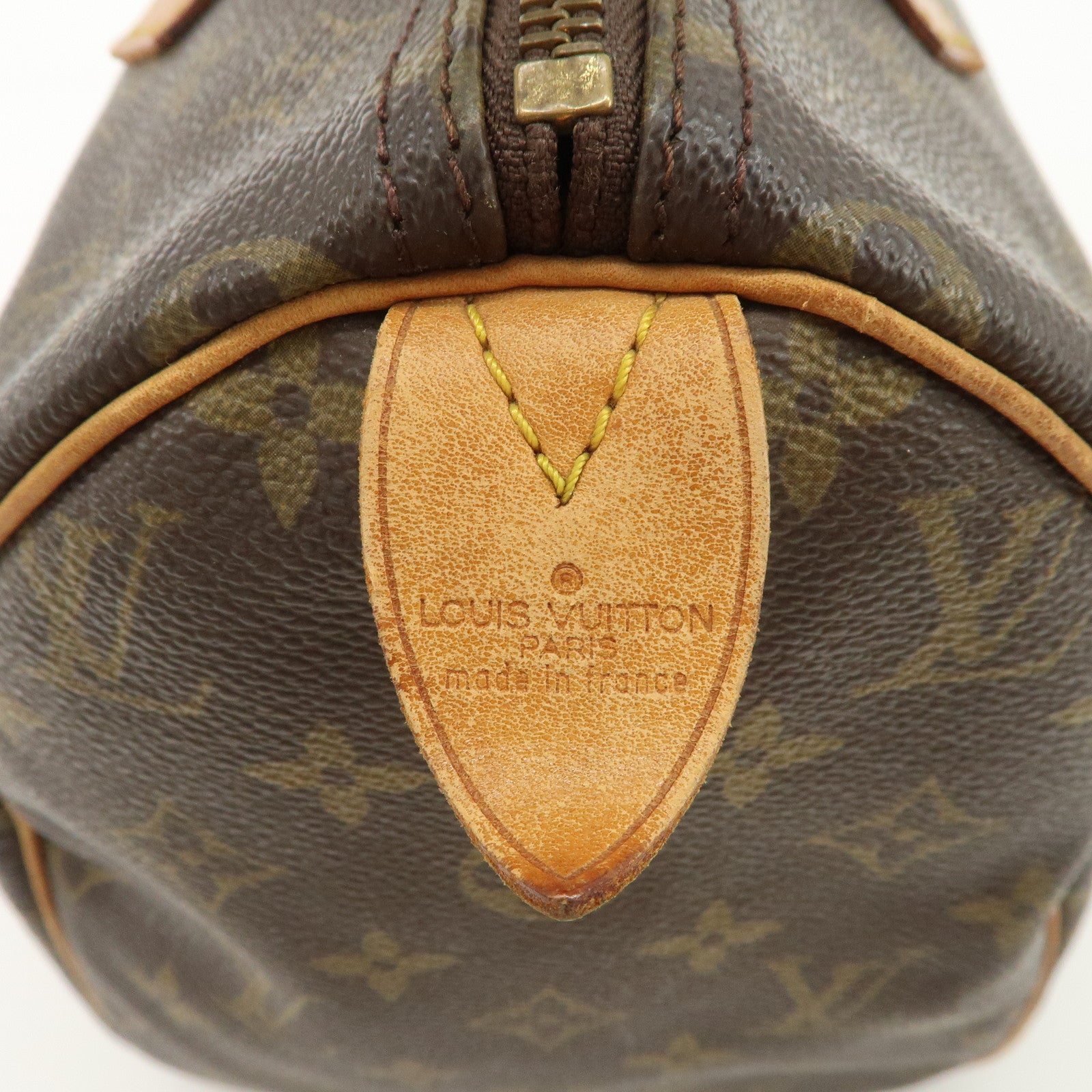 Louis Vuitton Monogram Speedy 30 Hand Bag Boston Bag M41526 Used