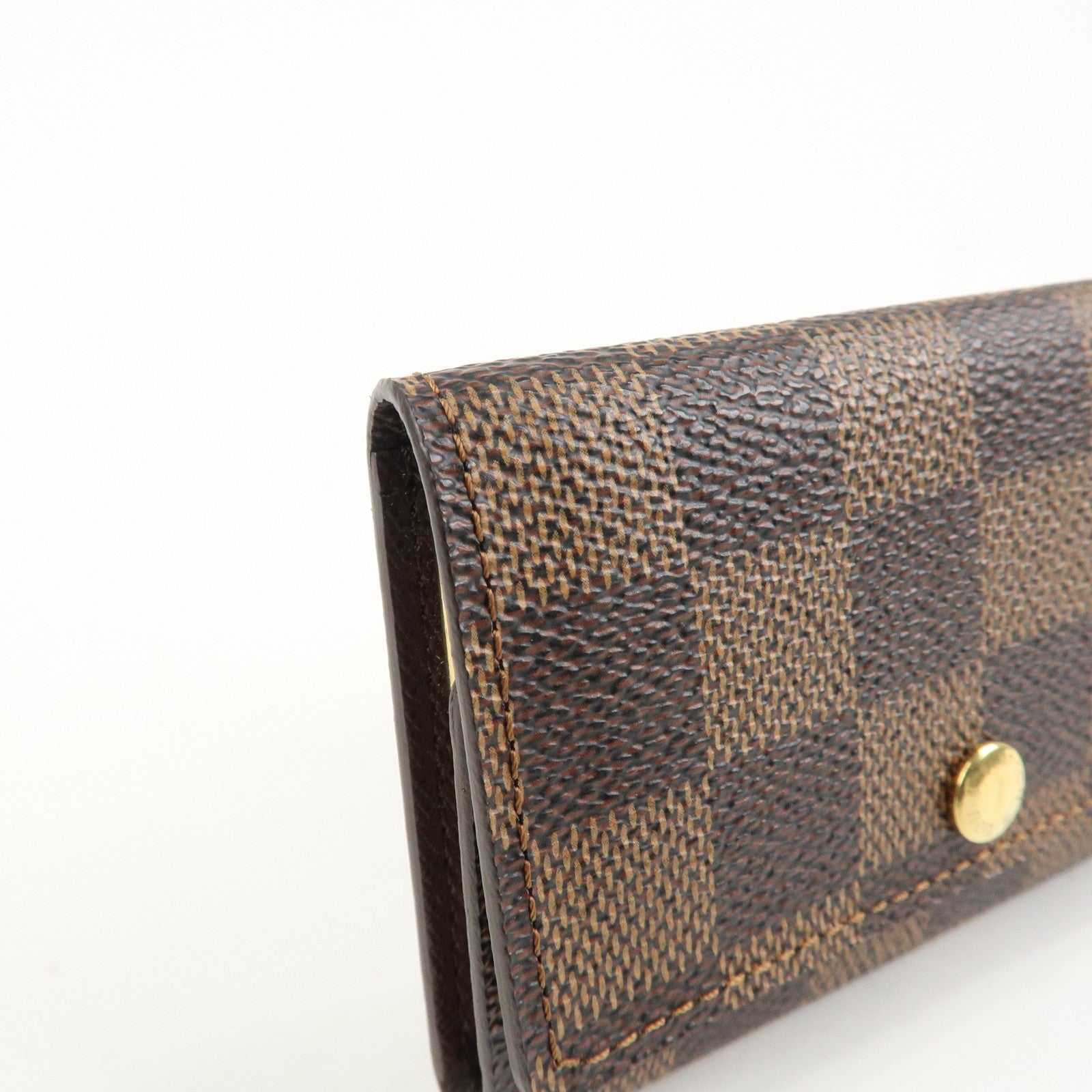 Louis Vuitton Damier Ebene Multicles 6 Key Case Brown N62630 Used