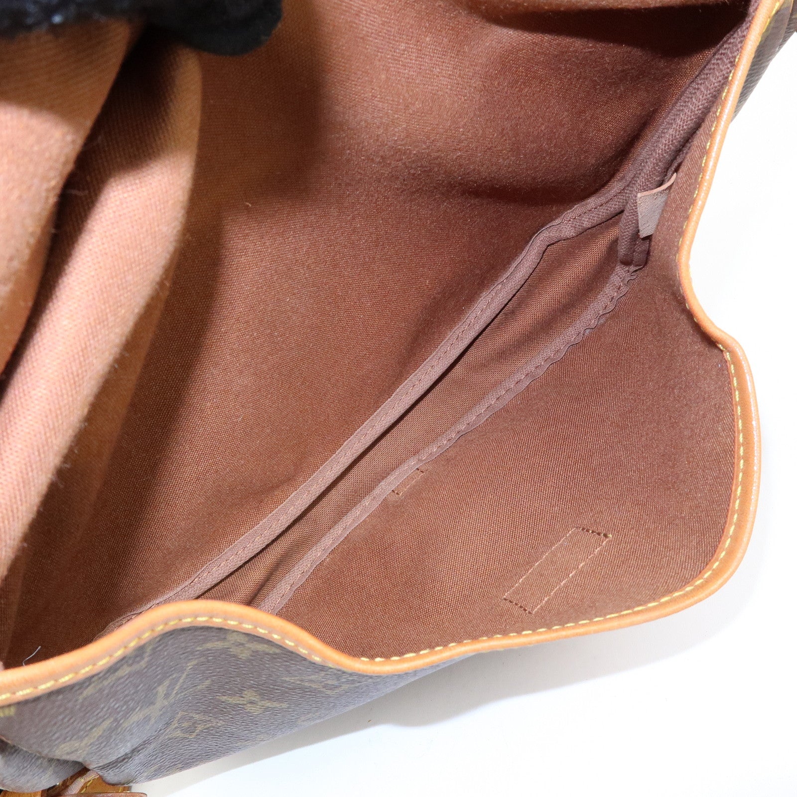 Louis Vuitton Monogram Saumur 30 Canvas Shoulder Bag Brown M42256