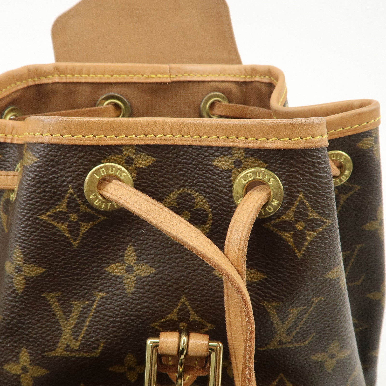 Louis Vuitton Monogram Mini Montsouris Backpack Brown M51137