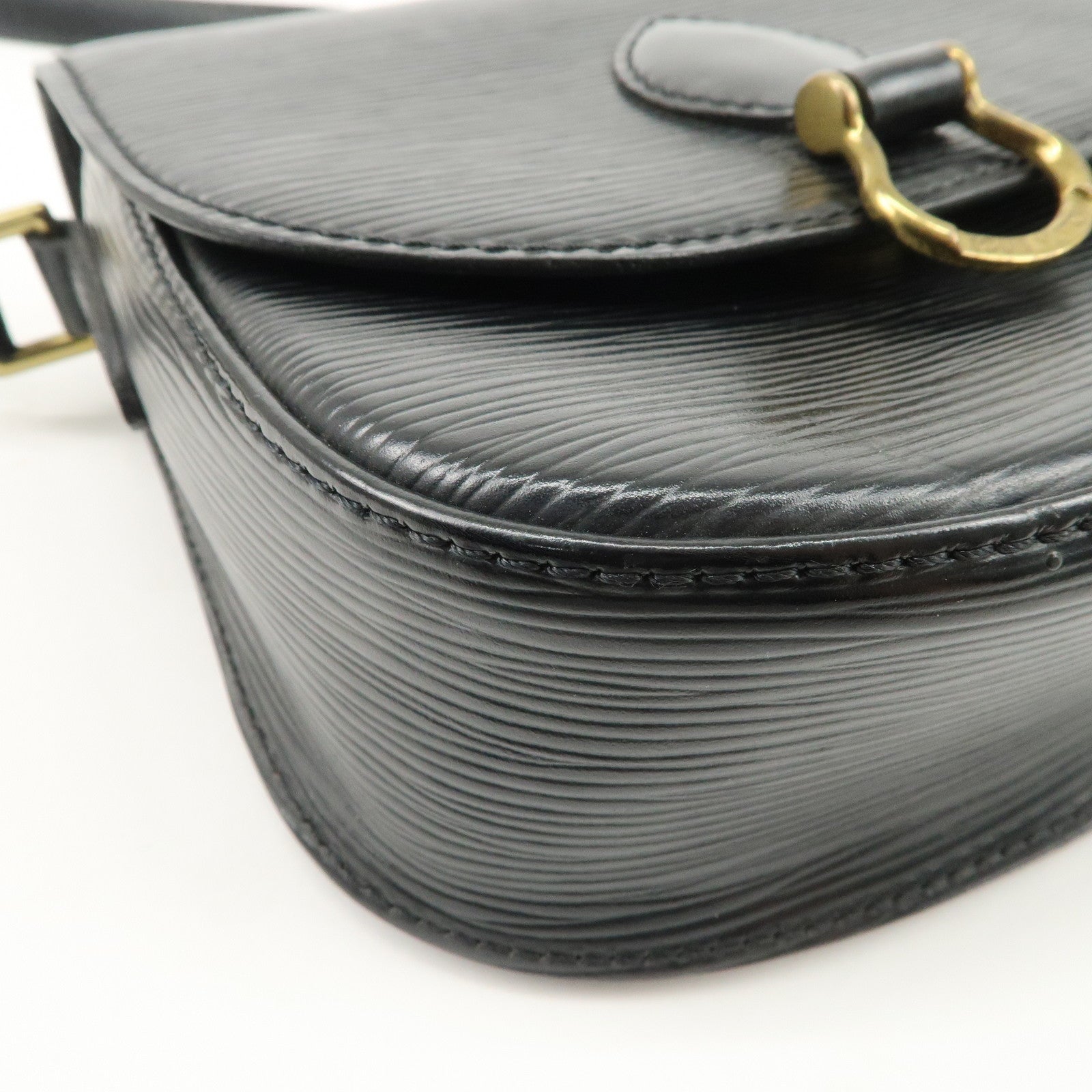 Louis Vuitton Epi Mini Saint Cloud Shoulder Bag Black M52212