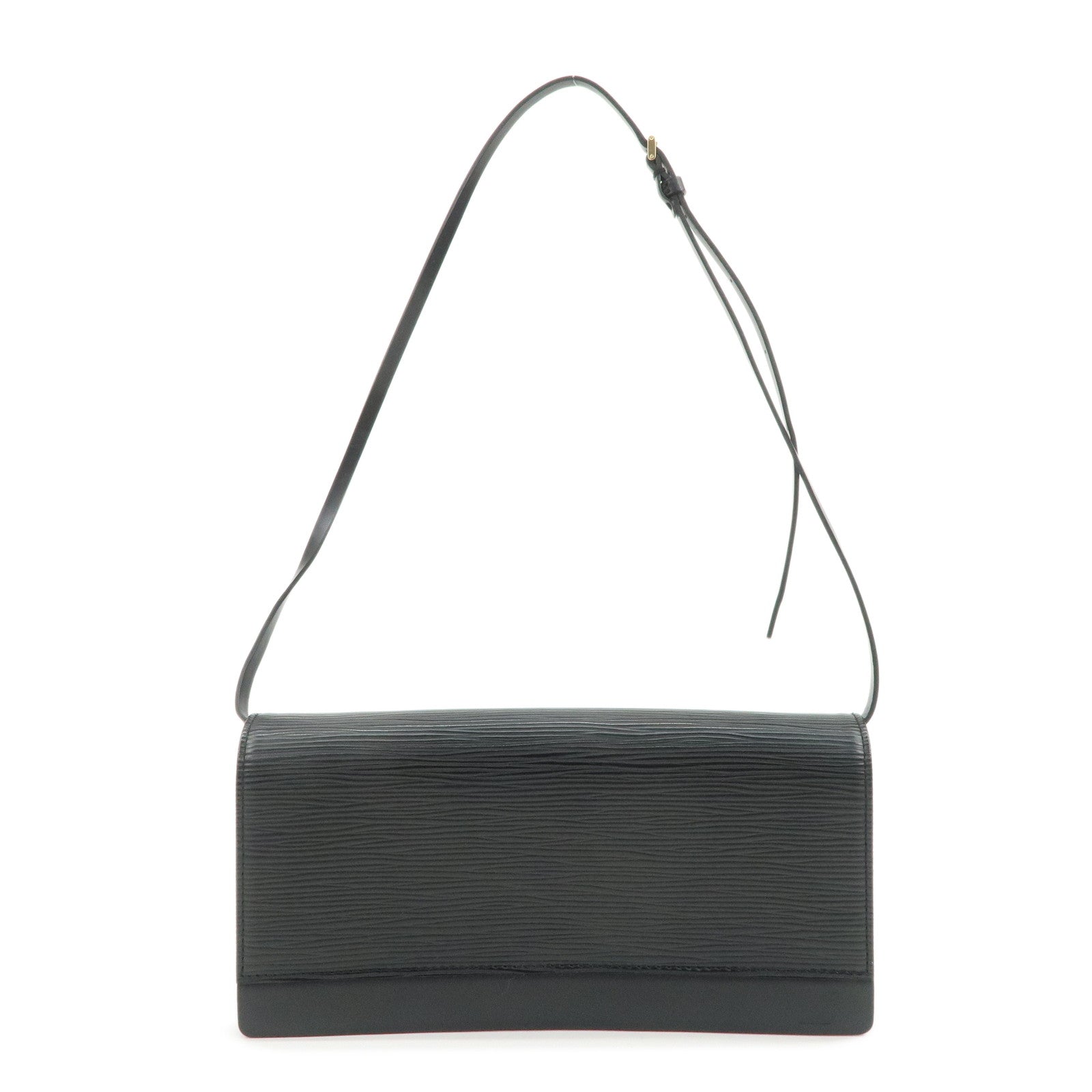 Louis Vuitton Epi Honfleur Shoulder Bag Hand Bag Noir Black M52732
