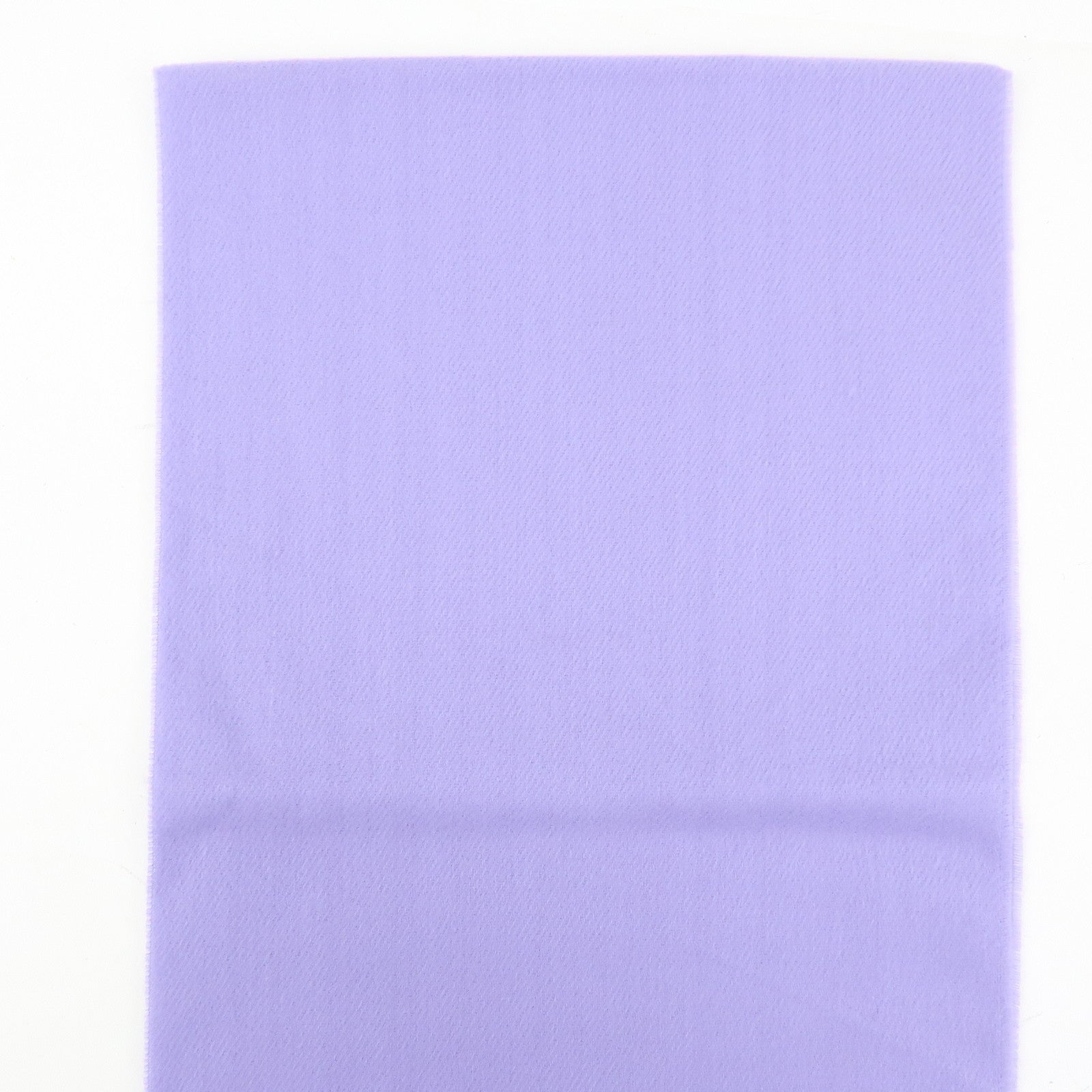 PRADA Cashmere 100% Stole Logo Embroidered Fringe Purple