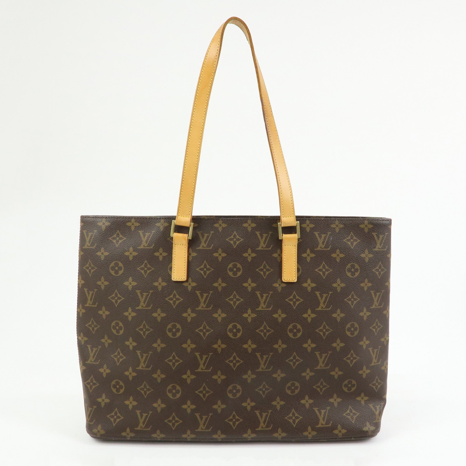 Louis Vuitton Monogram Luco Tote Bag Shoulder Bag Brown M51155