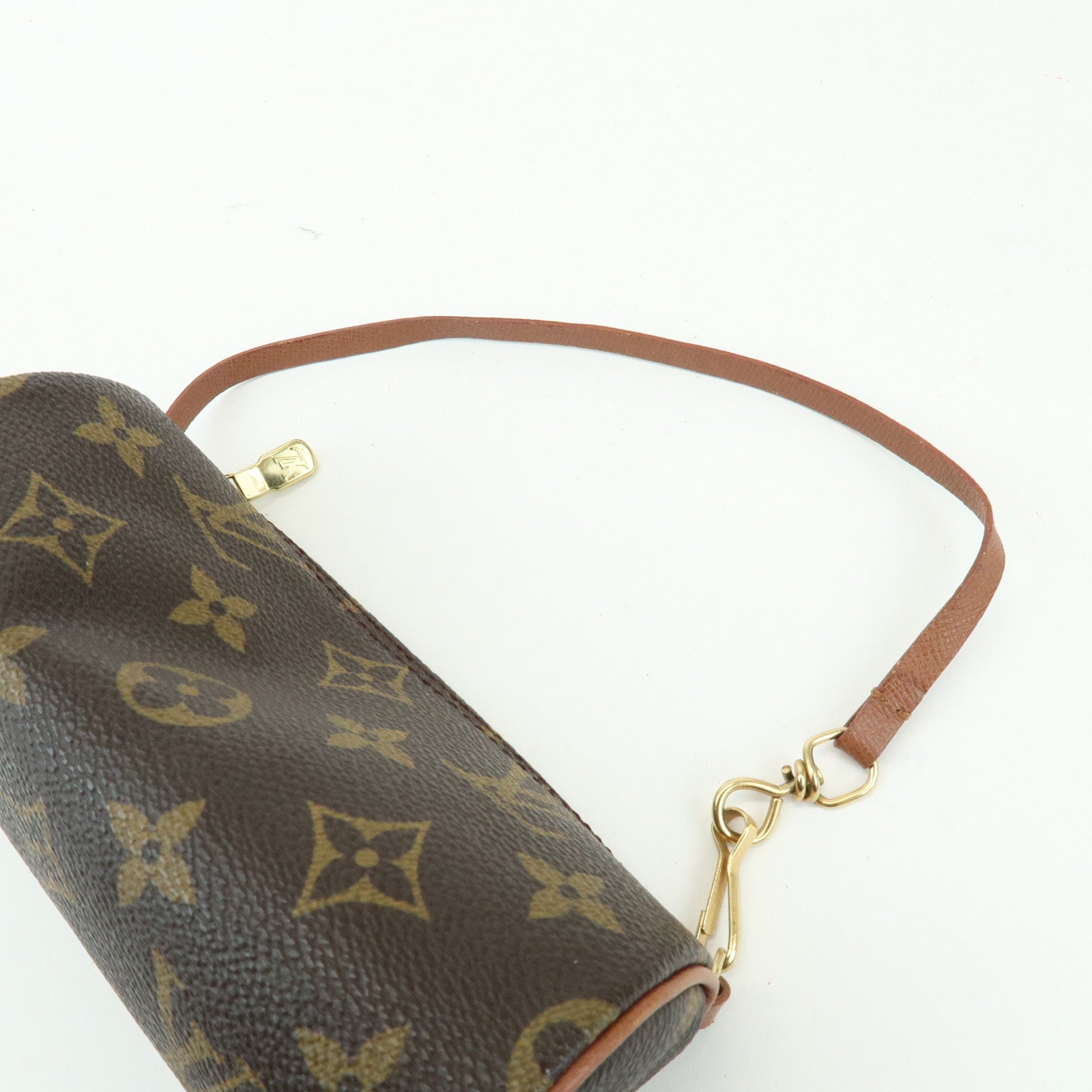 Louis Vuitton Monogram Mini Pouch for Papillon Bag Brown