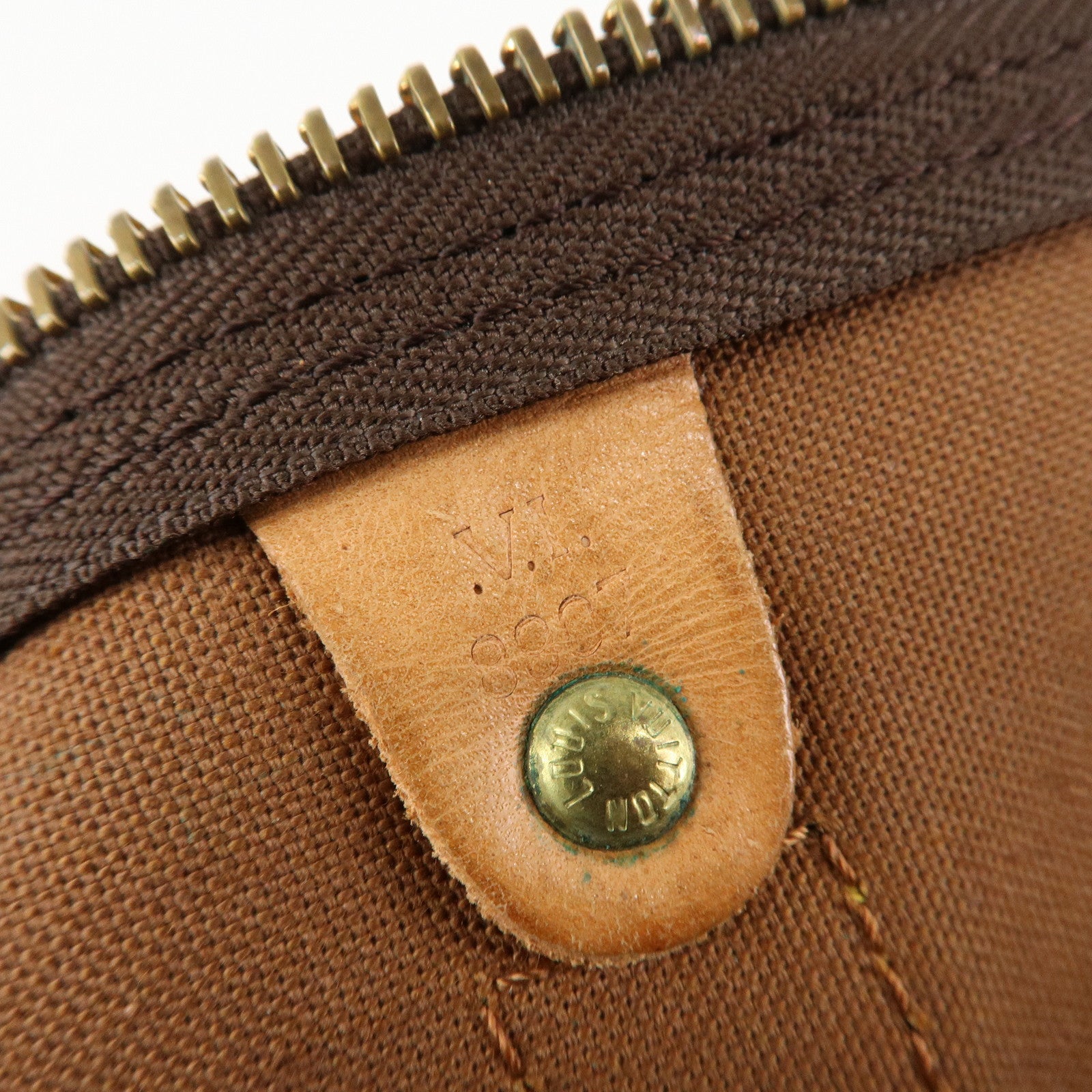 Louis Vuitton Monogram Keep All Bandouliere 60 Bag Brown M41412 Used