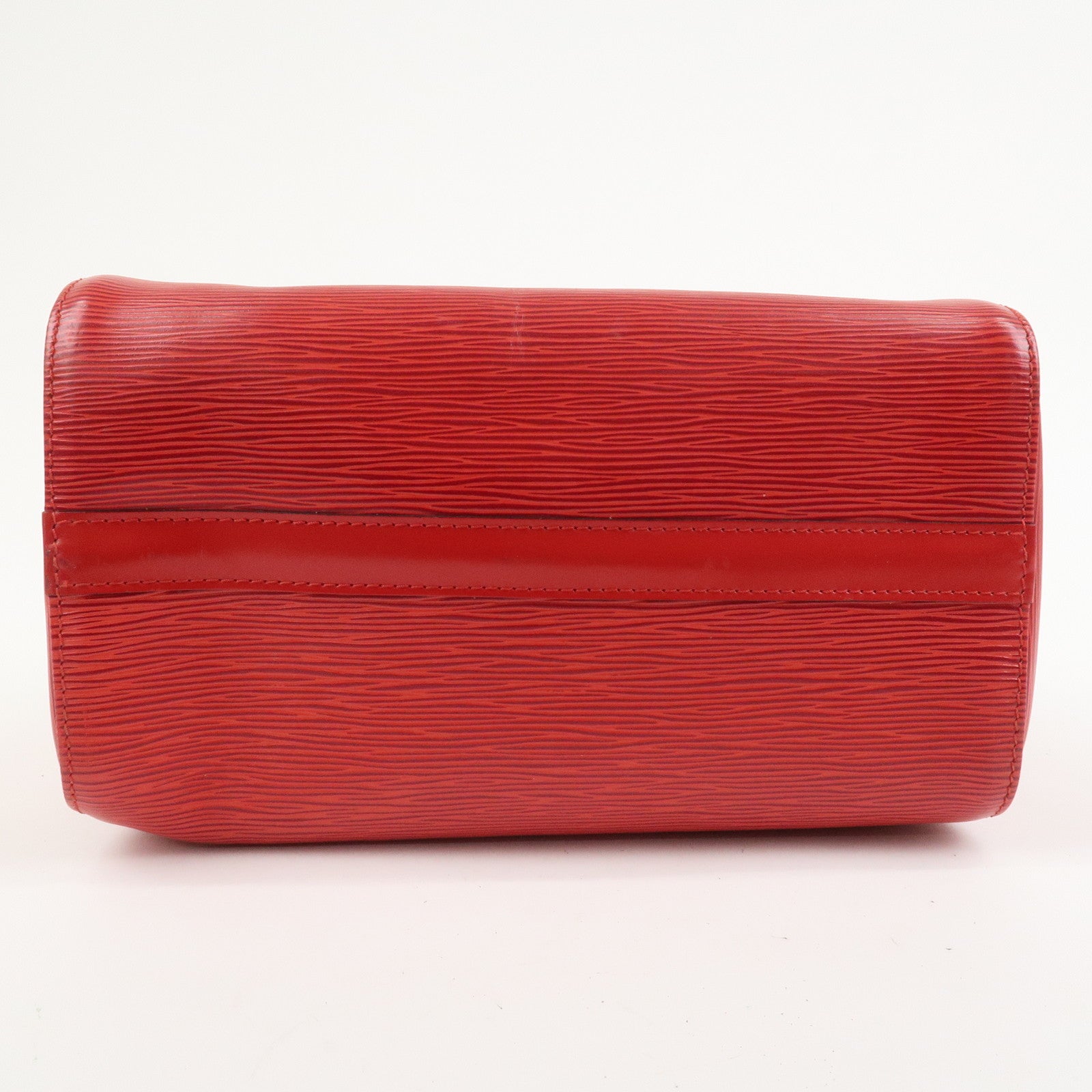 Louis Vuitton Epi Speedy 25 Hand Bag Castilian Red M43017