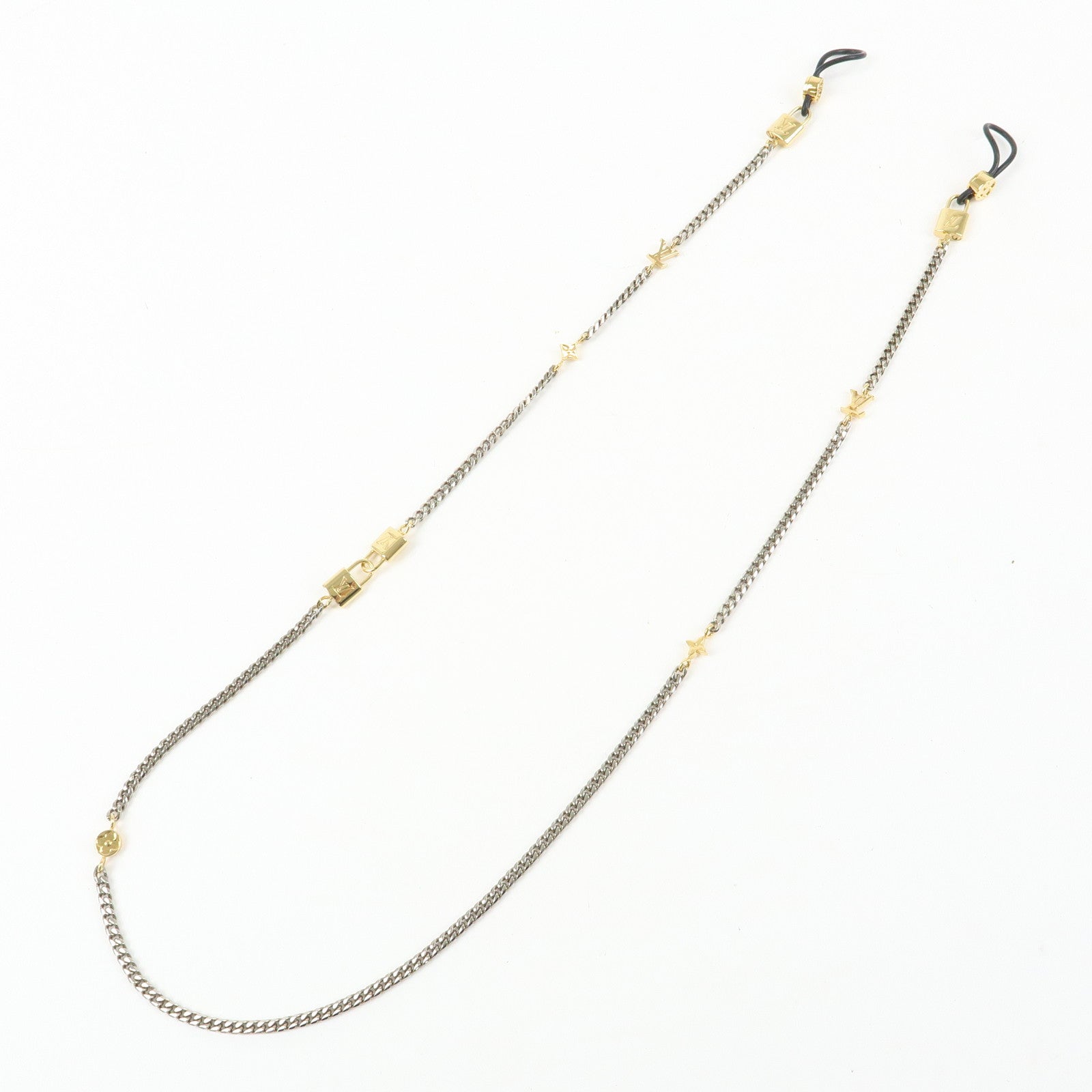 Louis Vuitton Metal 3-In-1 Glasses Chain Necklace Bracelet M00347