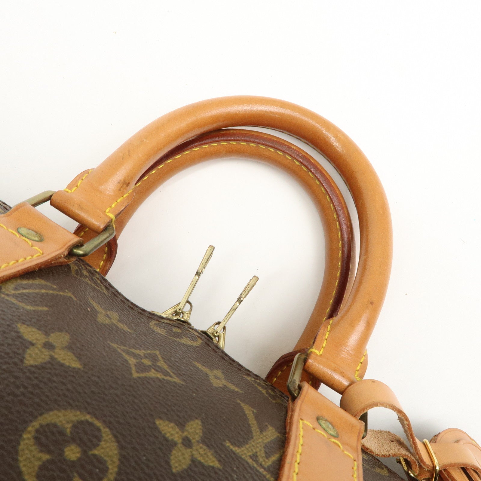 Louis Vuitton Monogram Keep All Bandouliere 45 Boston Bag M41418