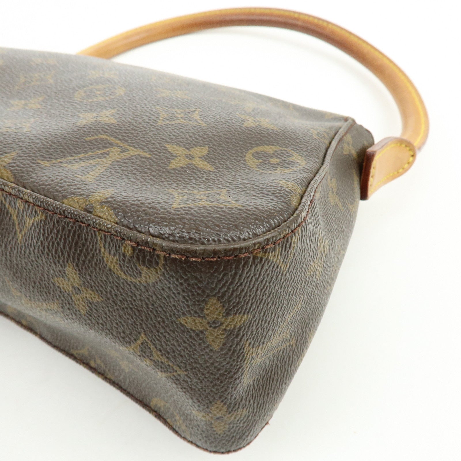 Louis Vuitton Monogram Mini Looping Shoulder Bag Brown M51147