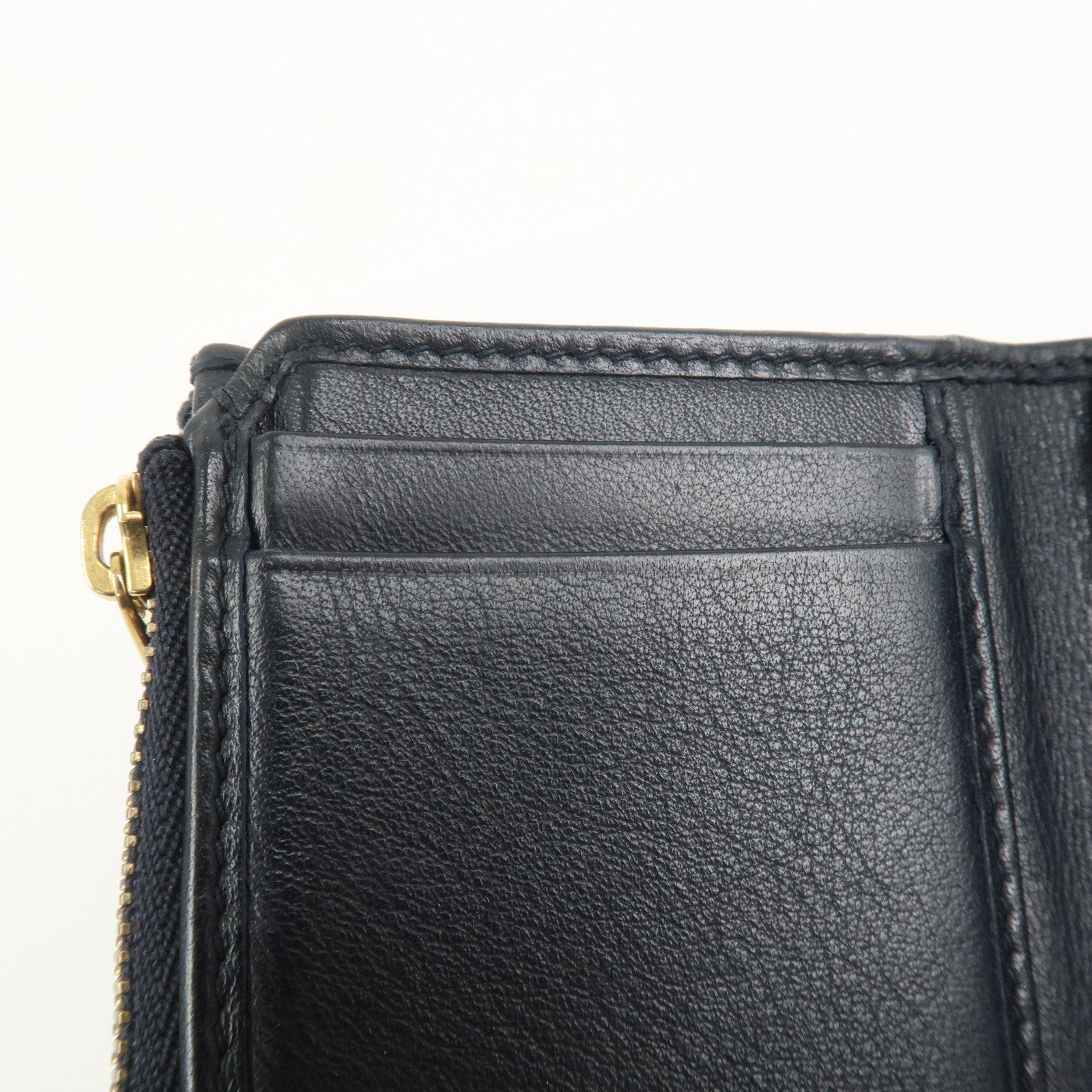 Christian Dior Trotter JacguardCanvas Leather Saddle Trifold Wallet