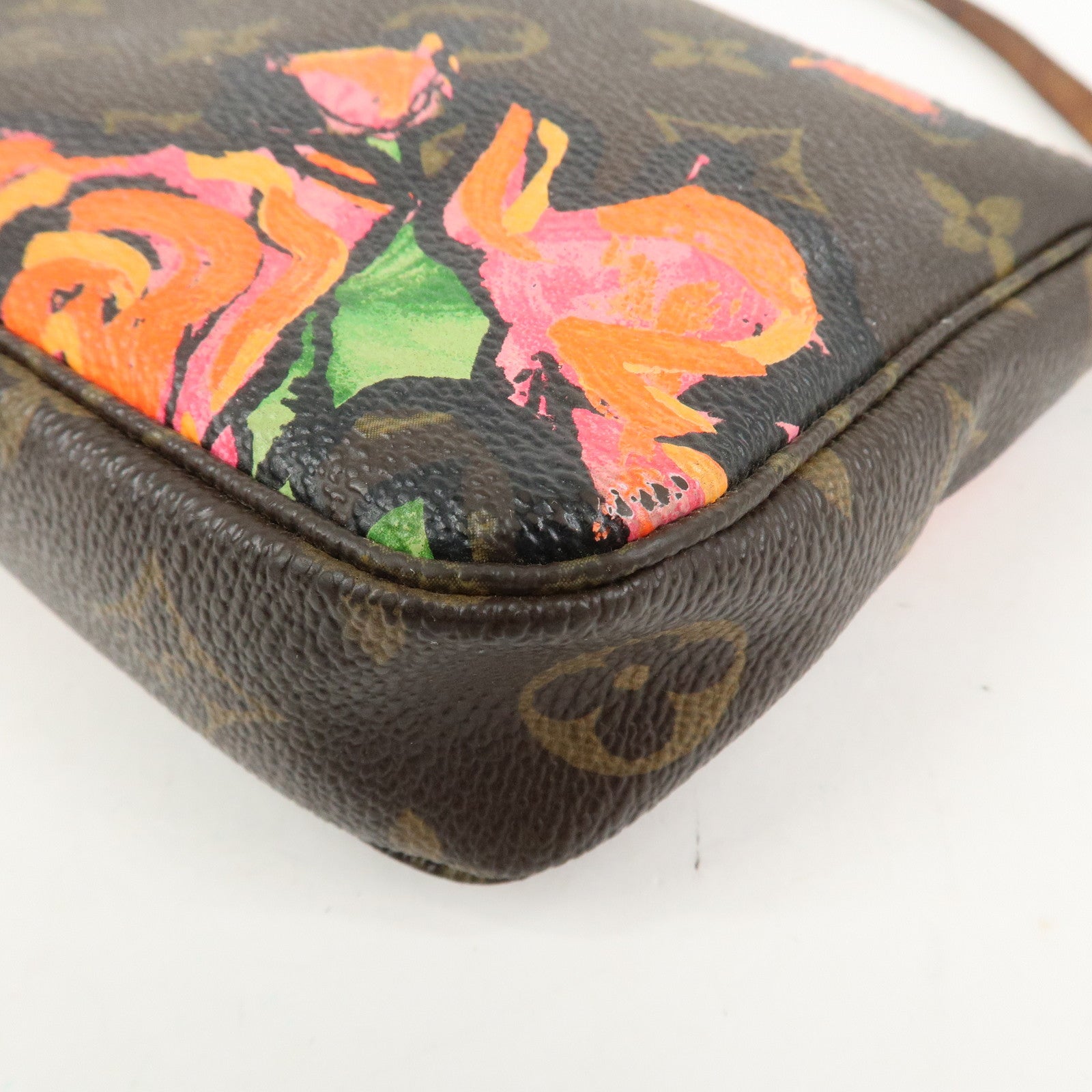 Louis Vuitton Monogram Rose Pochette Accessoires Pouch M48615