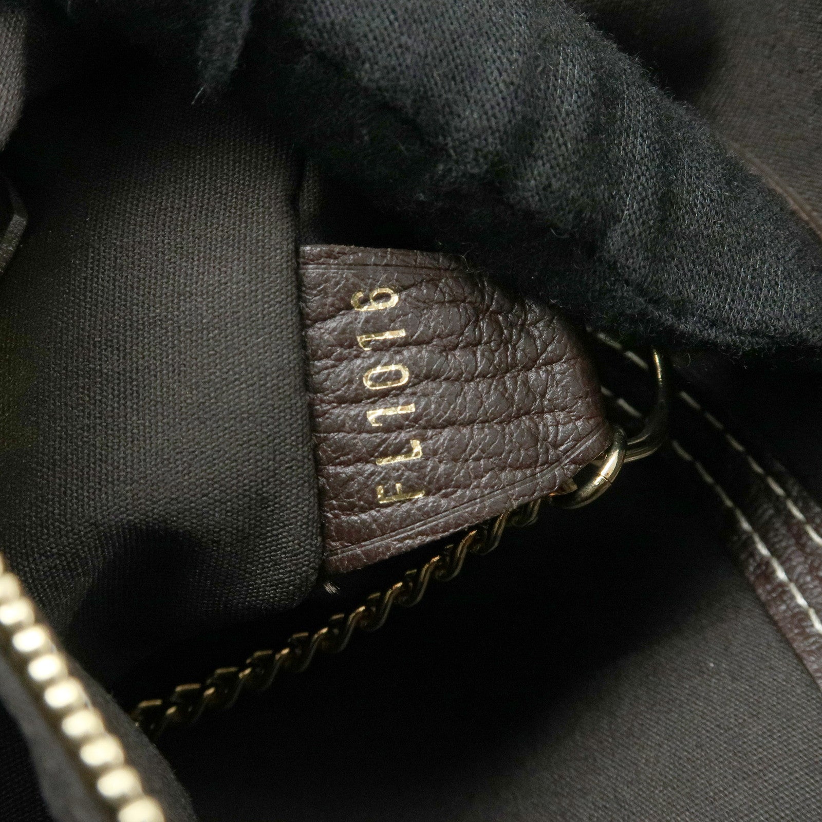 Louis Vuitton Monogram Mini Lin Bucket PM Tote Bag Ebene M95226