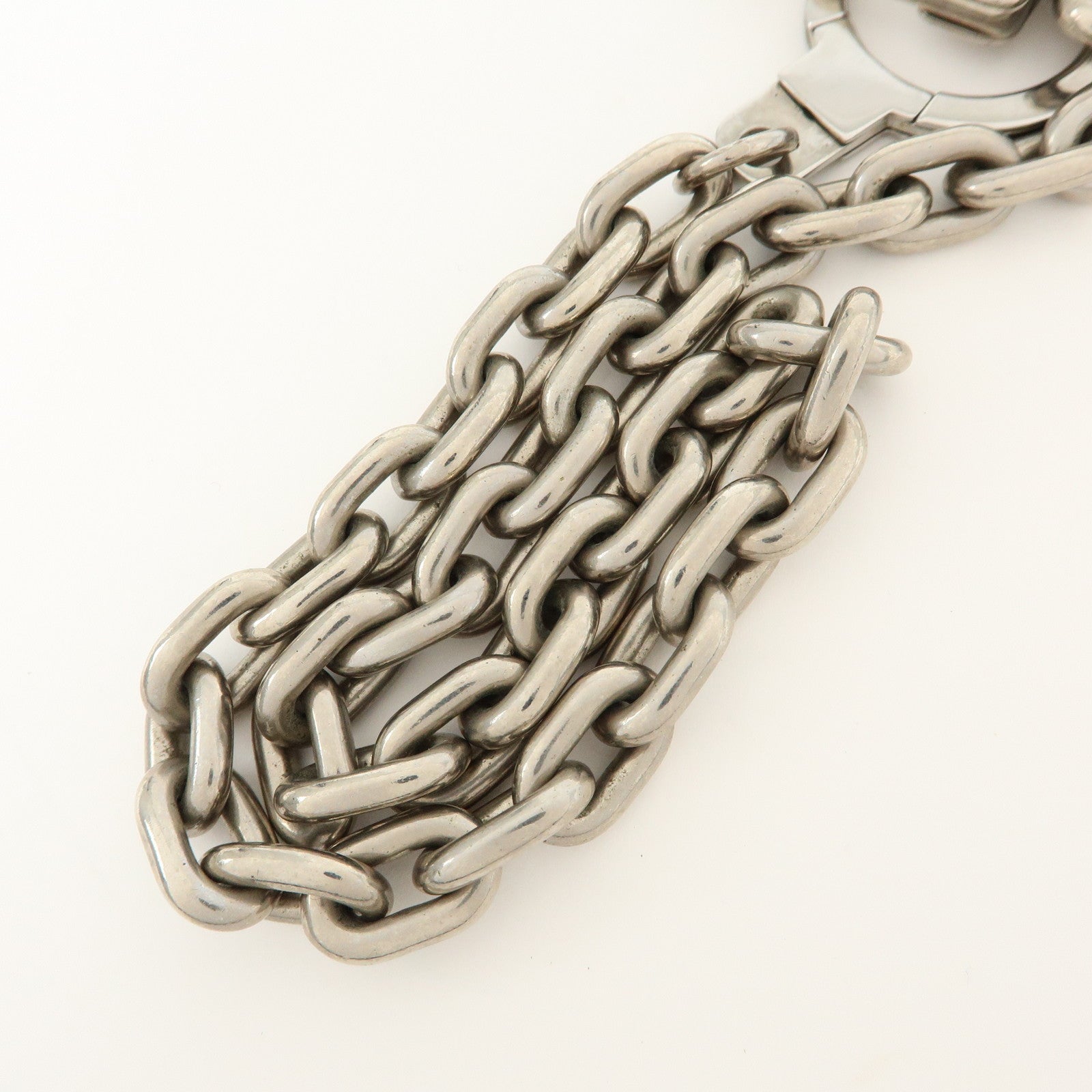 Louis Vuitton Chaine Ancre XL Bag Charm Key Holder Silver M65758