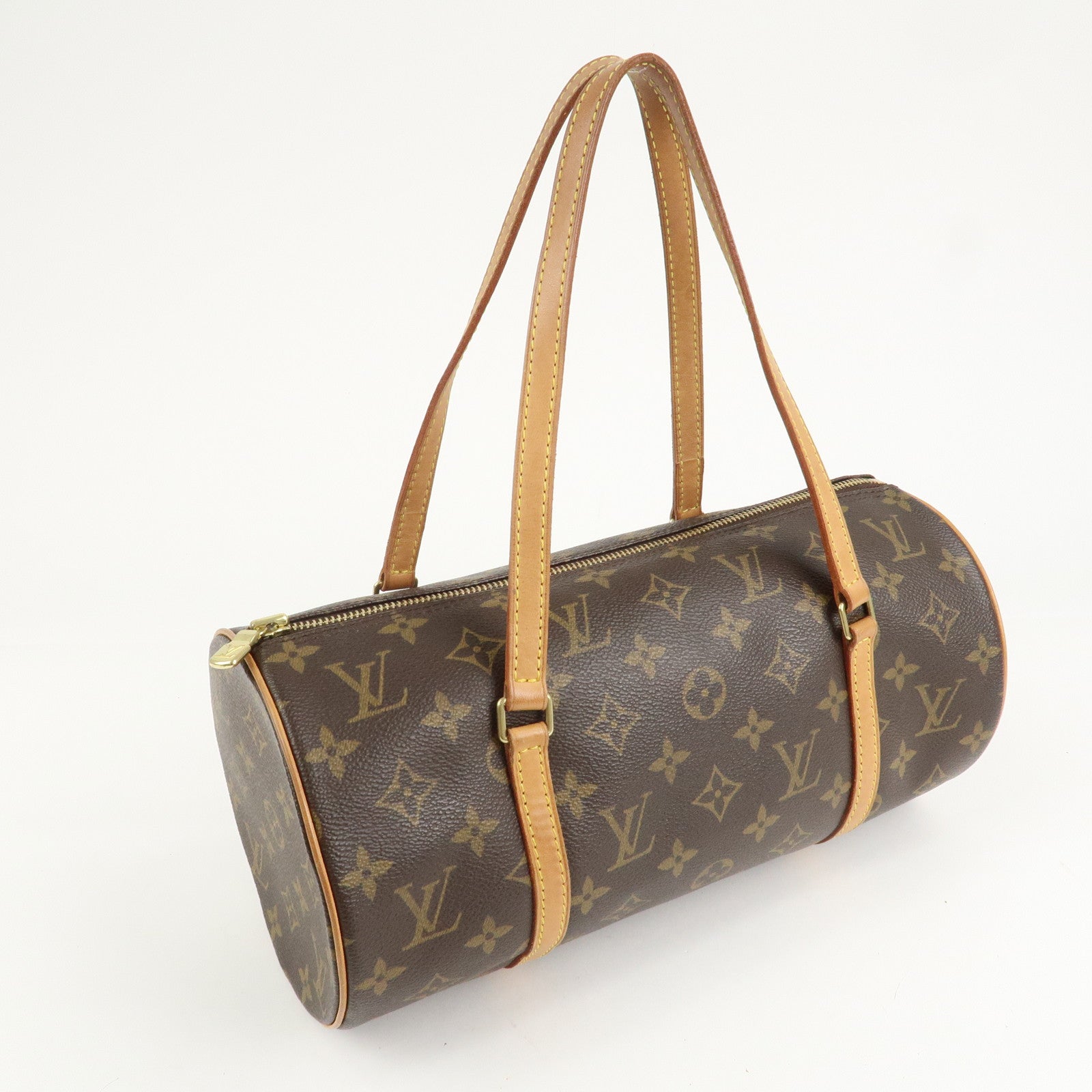 Louis Vuitton Monogram Papillon 30 Hand Bag New Style M51385 Used